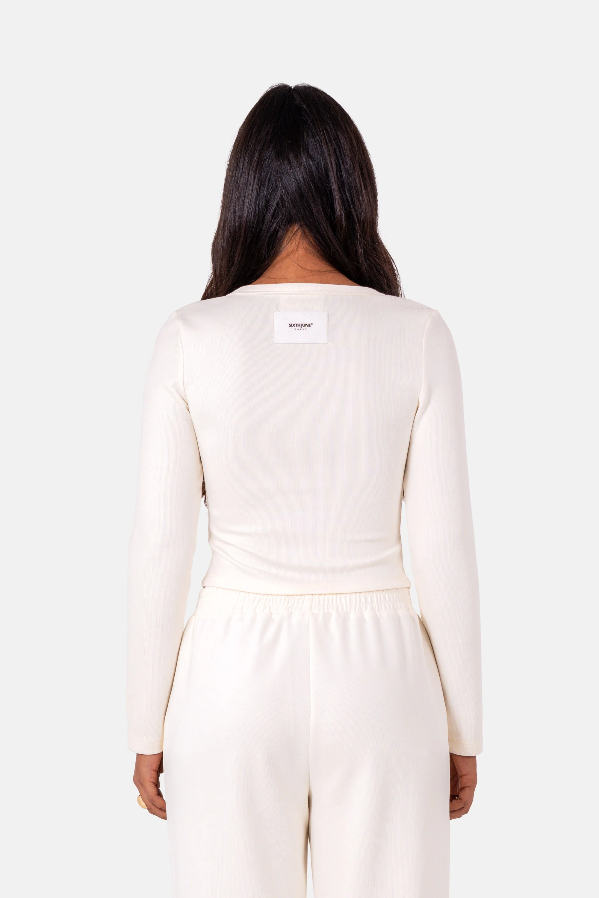 6 HEART buttoned l/s top - Image 5