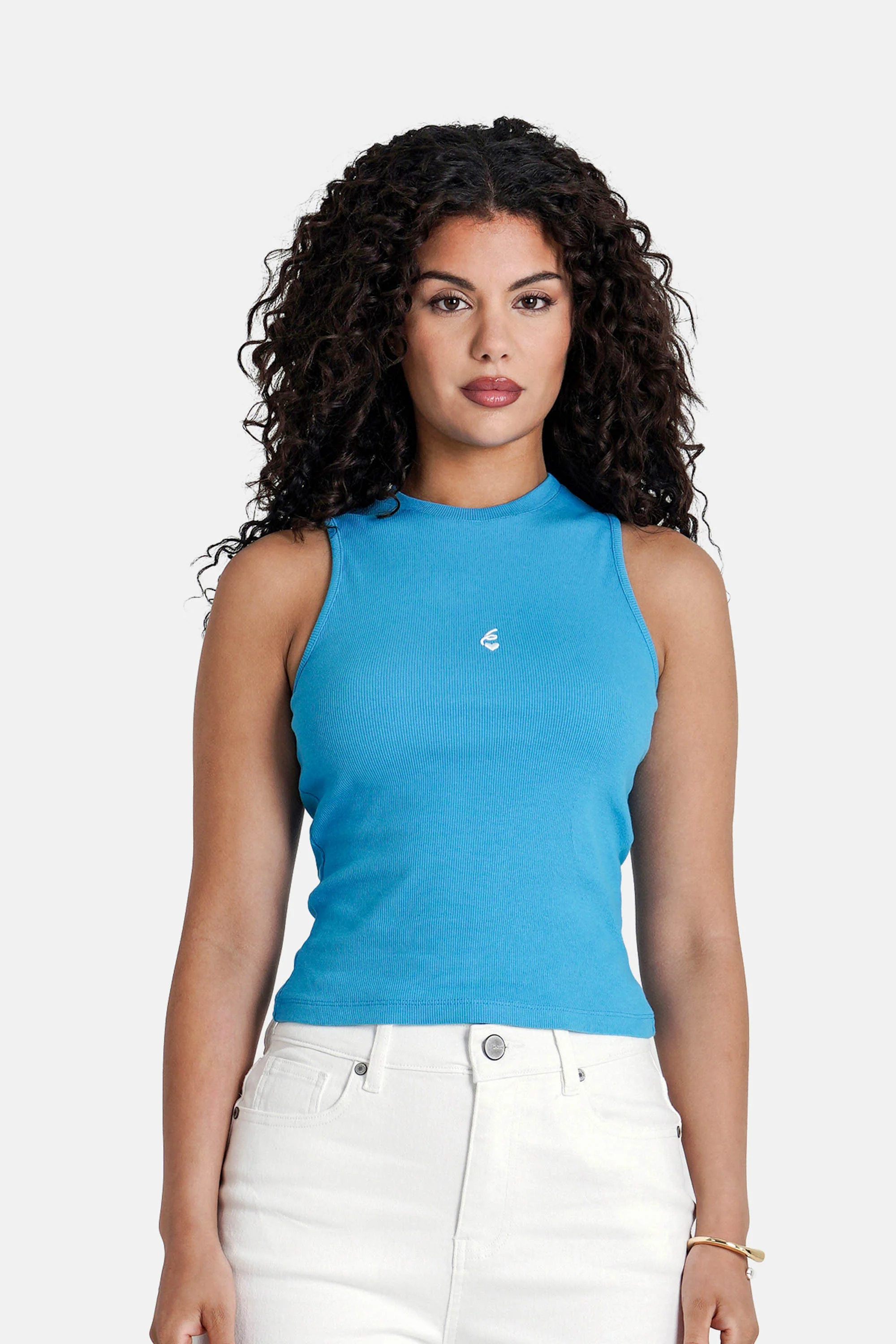 HEART embroidery w/s top