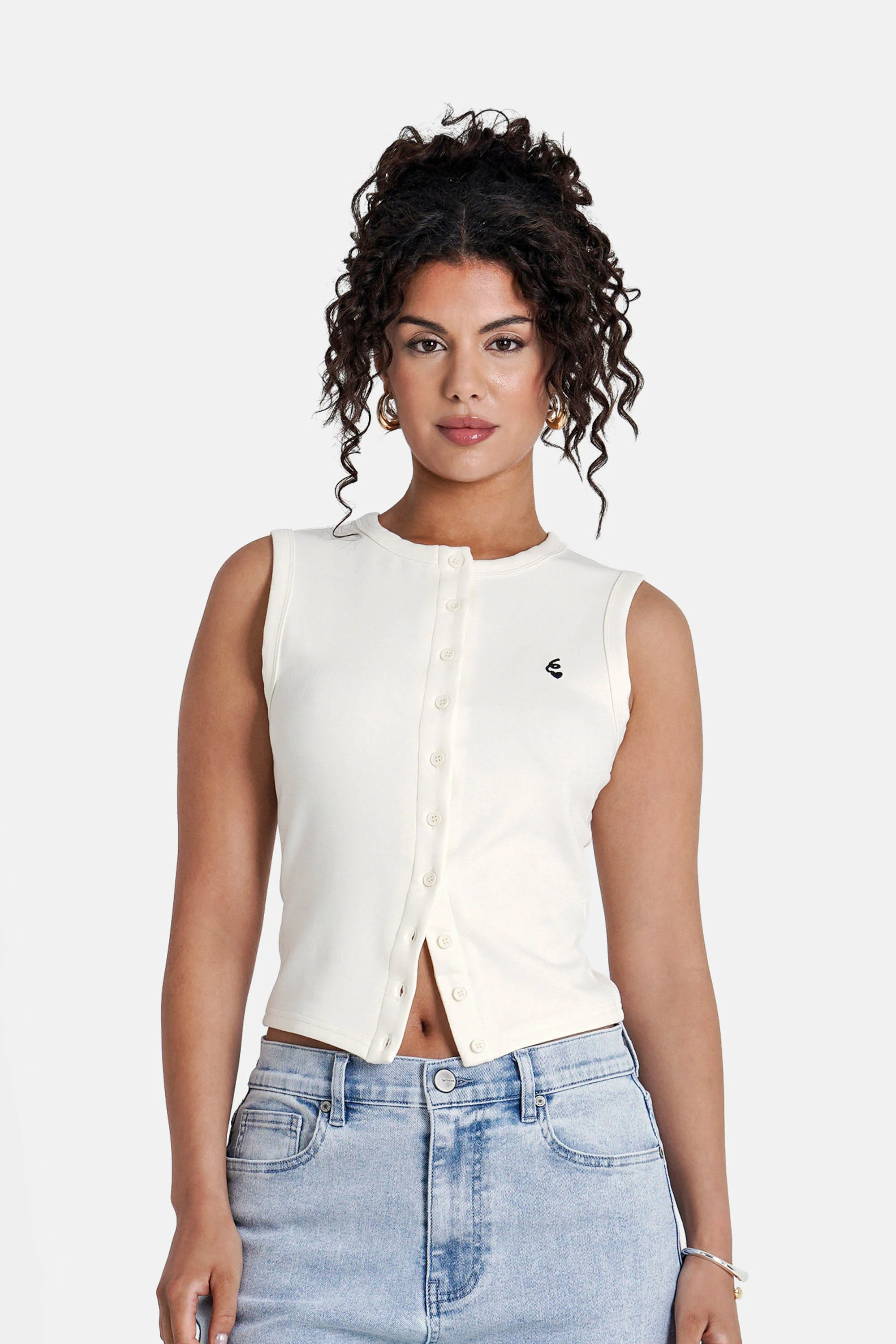 HEART button w/s top