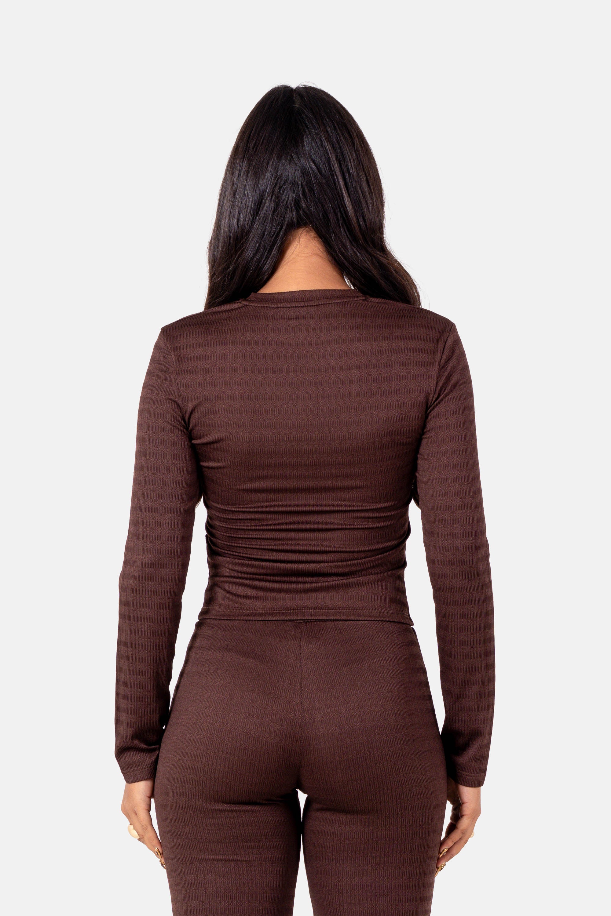 6 HEART textured l/s top - Image 5