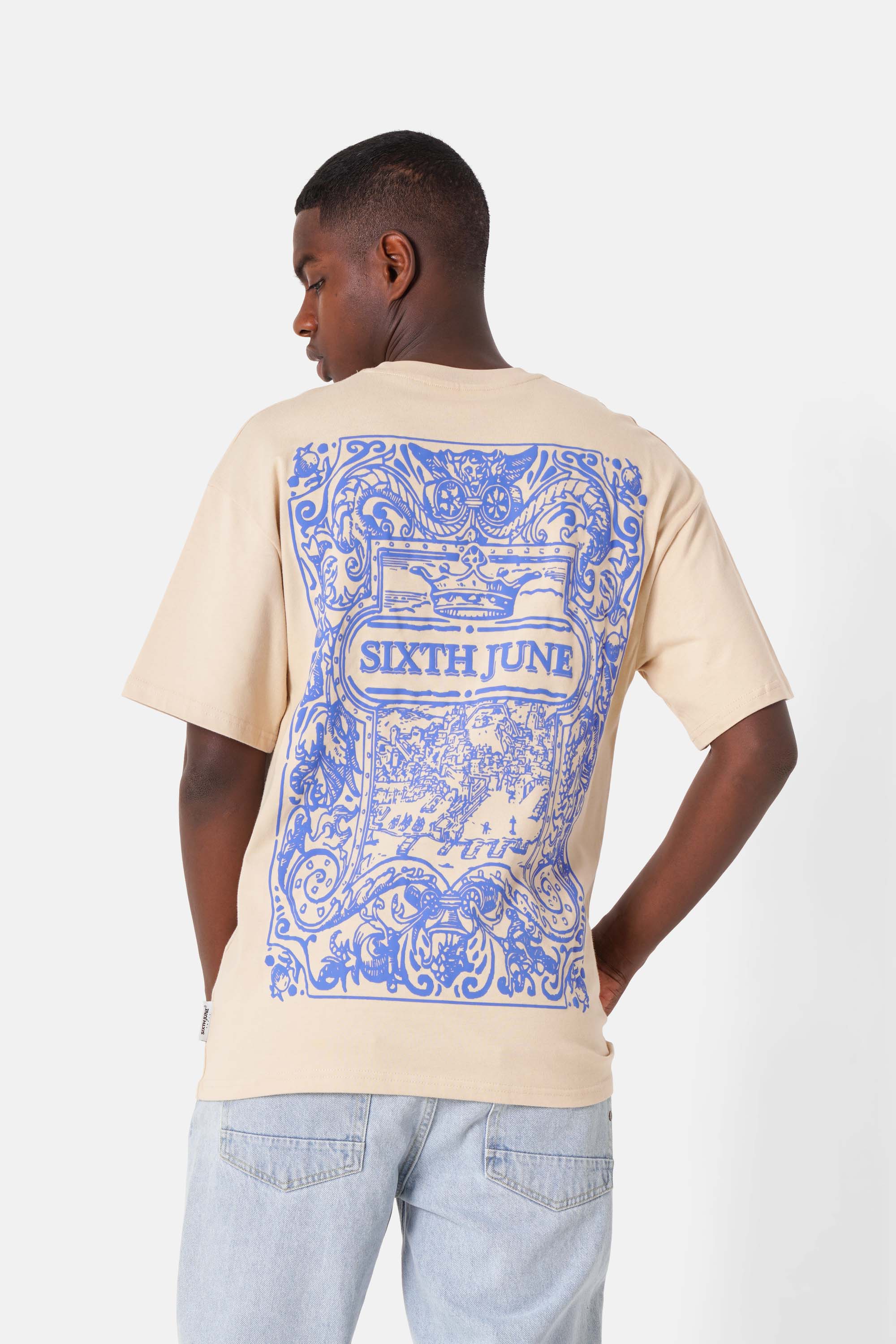 AZULEJOS printed s/s t-shirt
