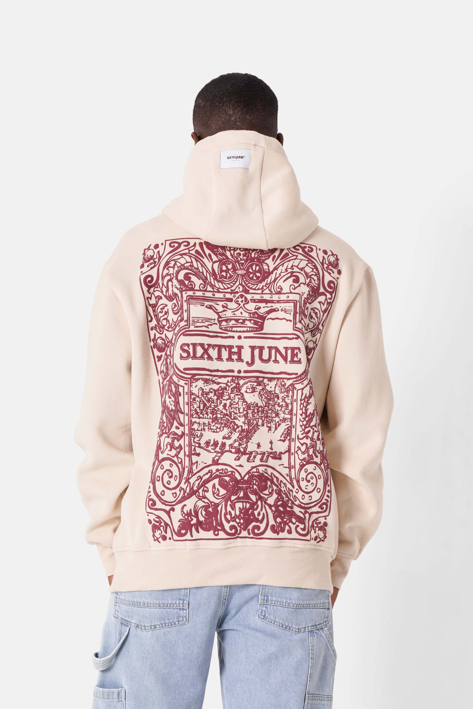 AZULEJOS printed hoodie