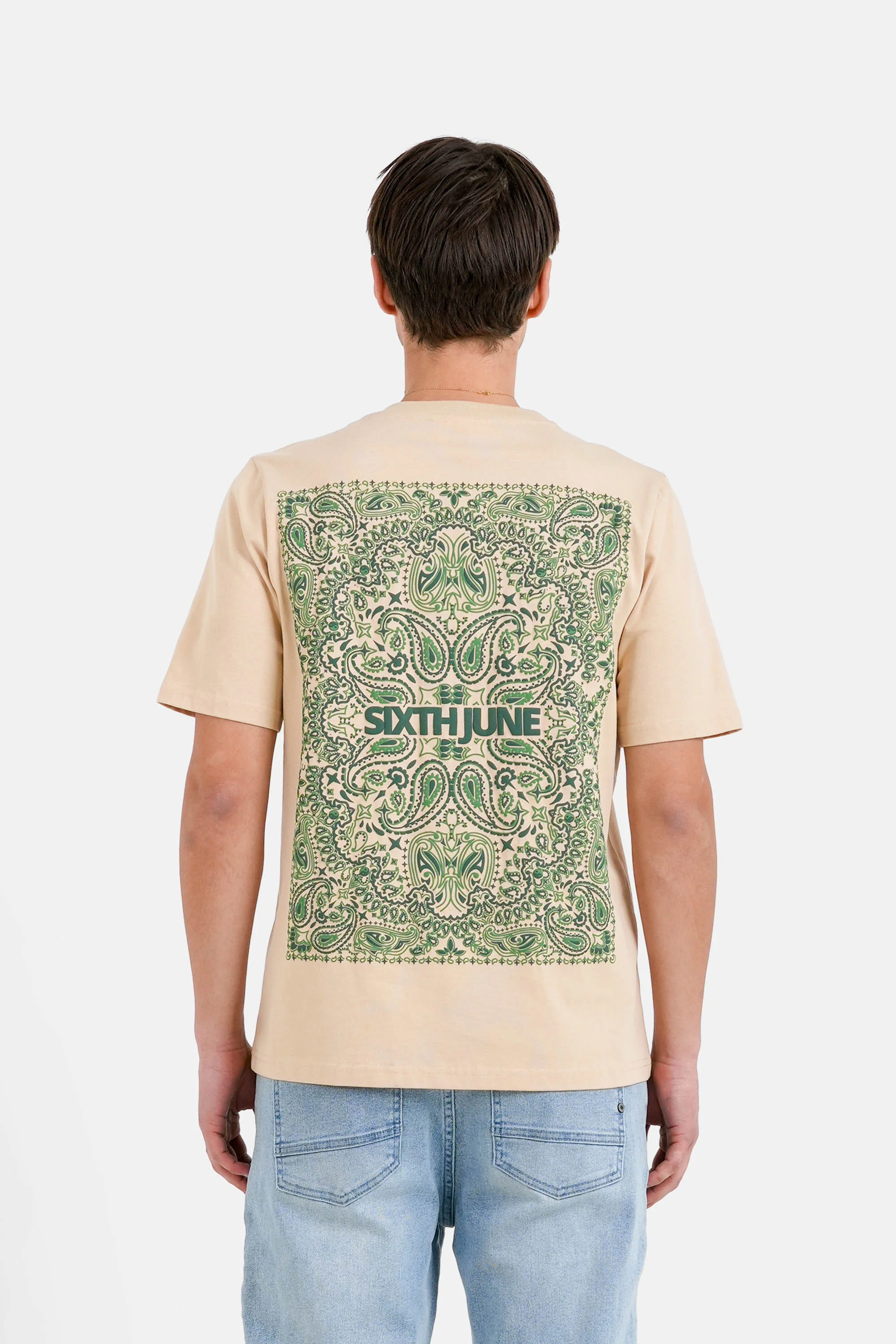 BANDANA printed s/s t-shirt