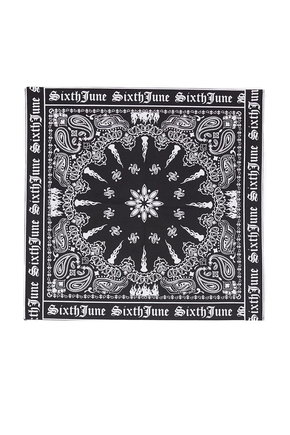 Bandana imprimé noir