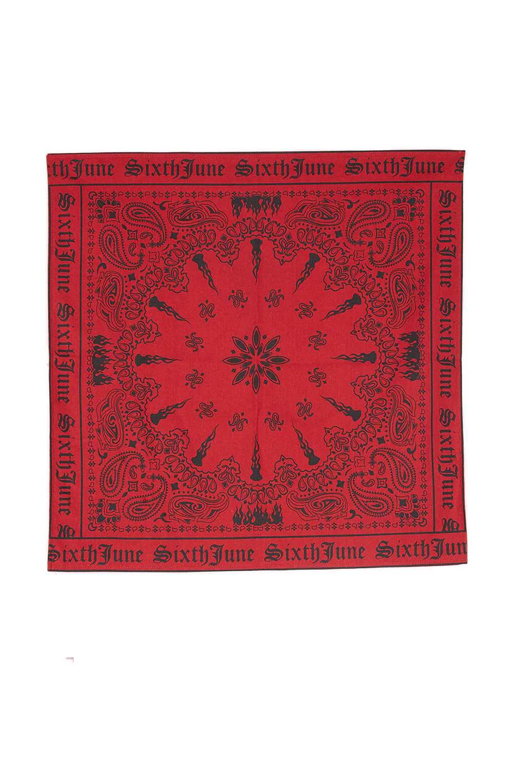 Bandana imprimé rouge