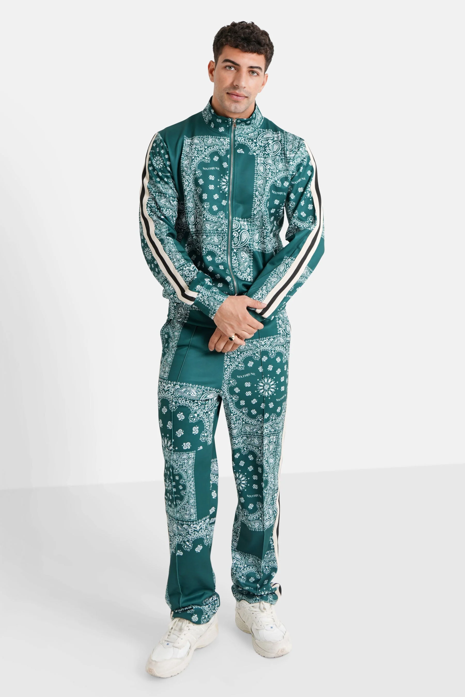 PATCHWORK bandana trackjacket - Image 2