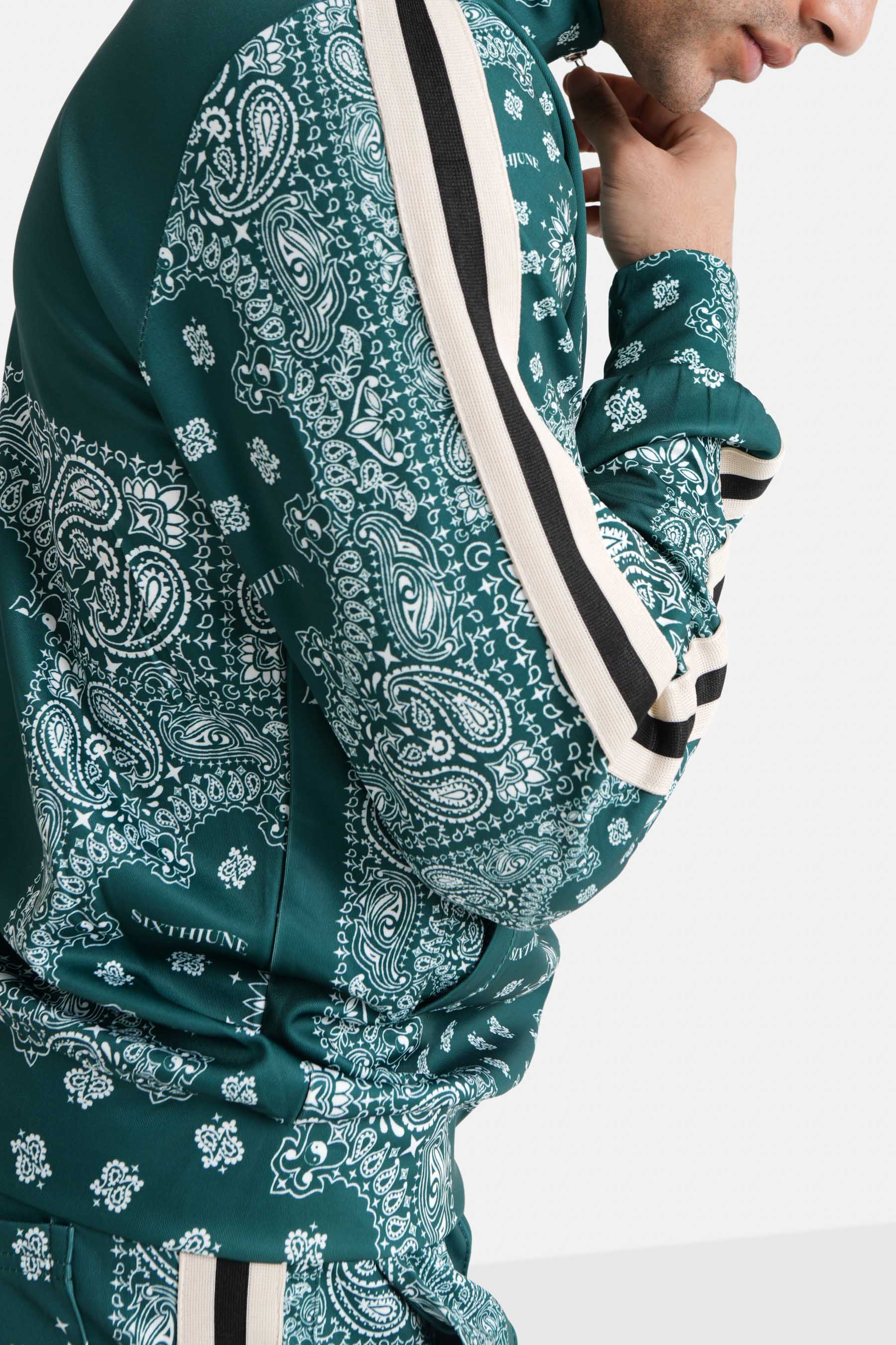 PATCHWORK bandana trackjacket - Image 3