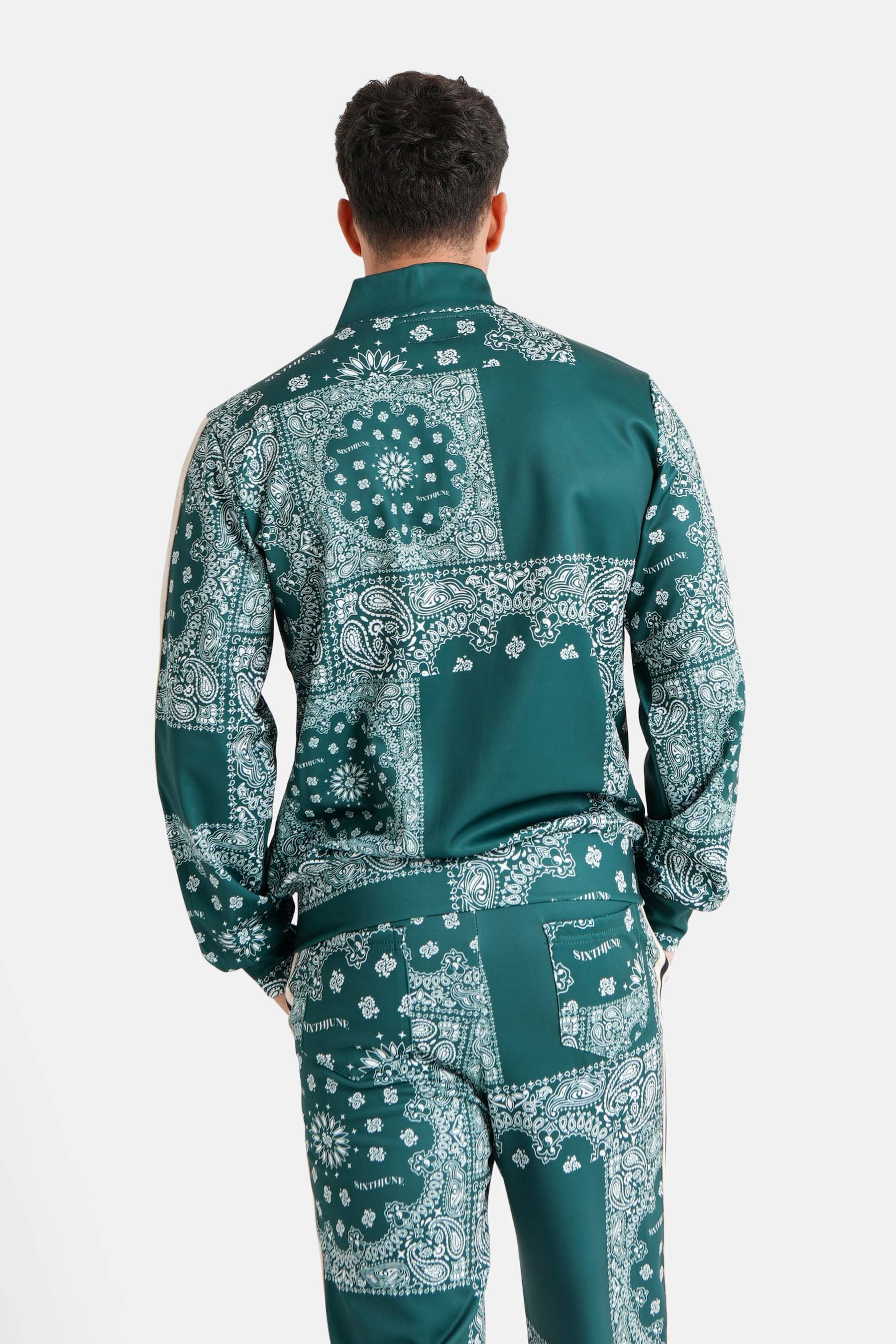 PATCHWORK bandana trackjacket - Image 5