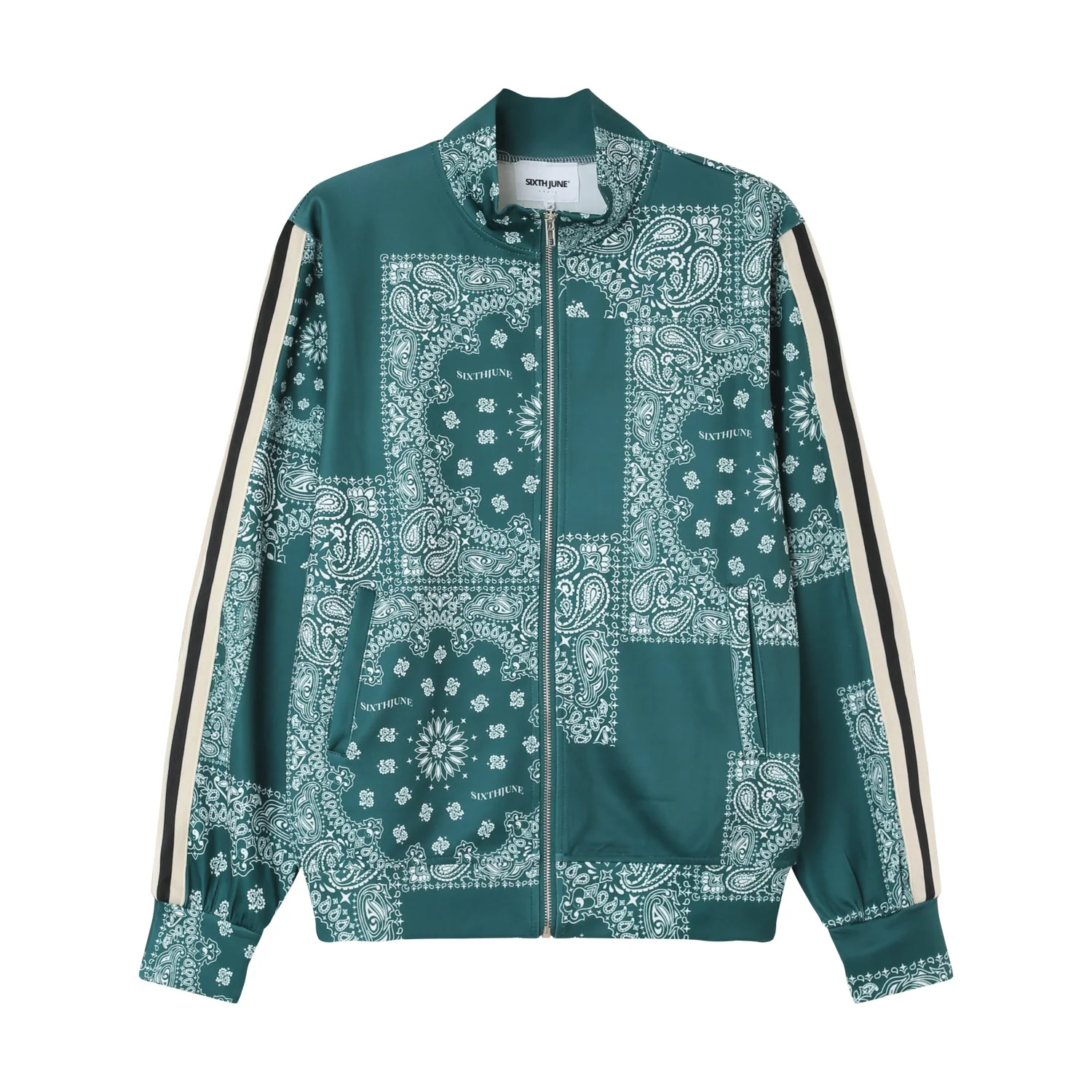 PATCHWORK bandana trackjacket - Image 7