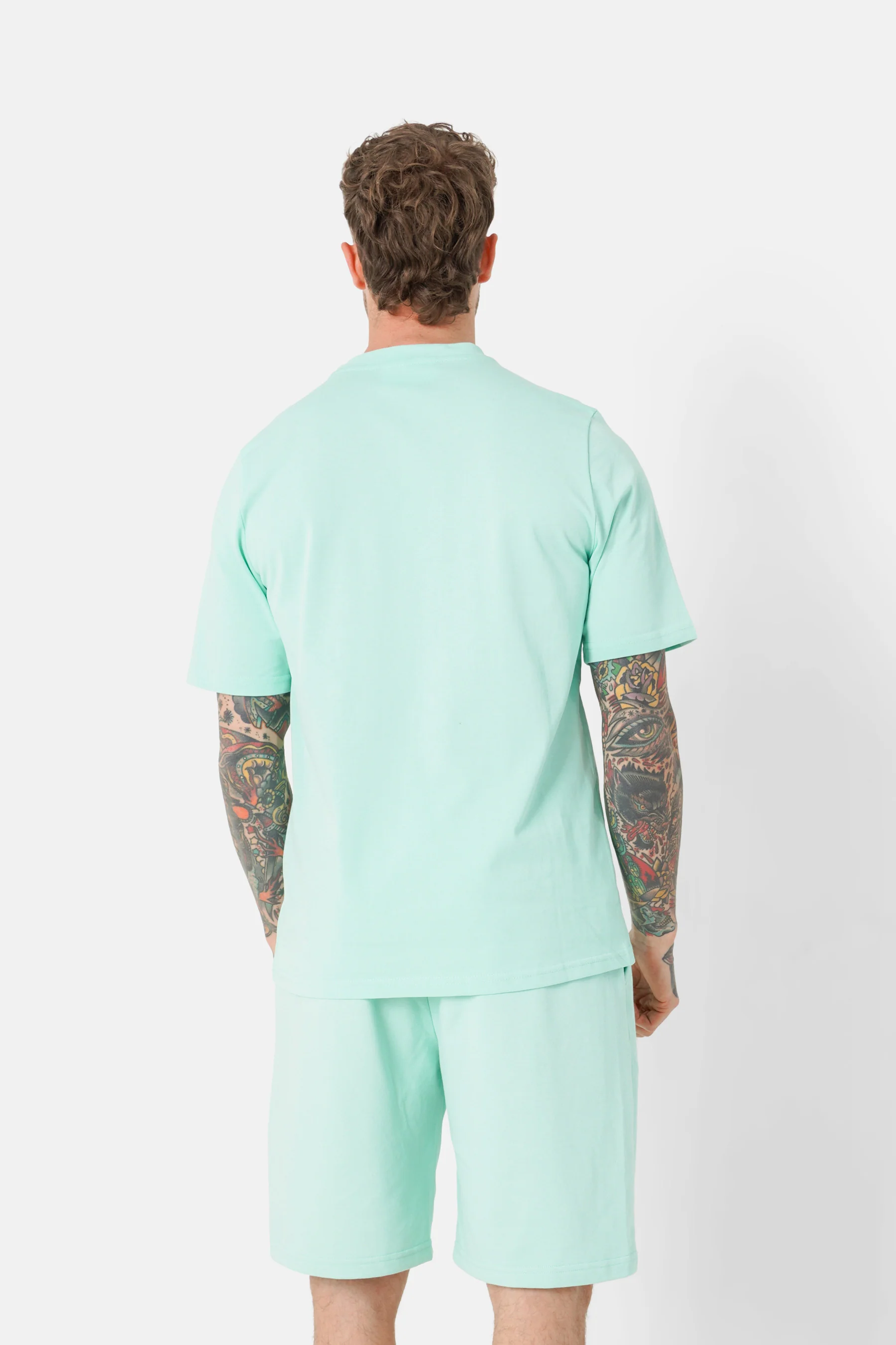 T-shirt poche bandana Vert clair - Image 5