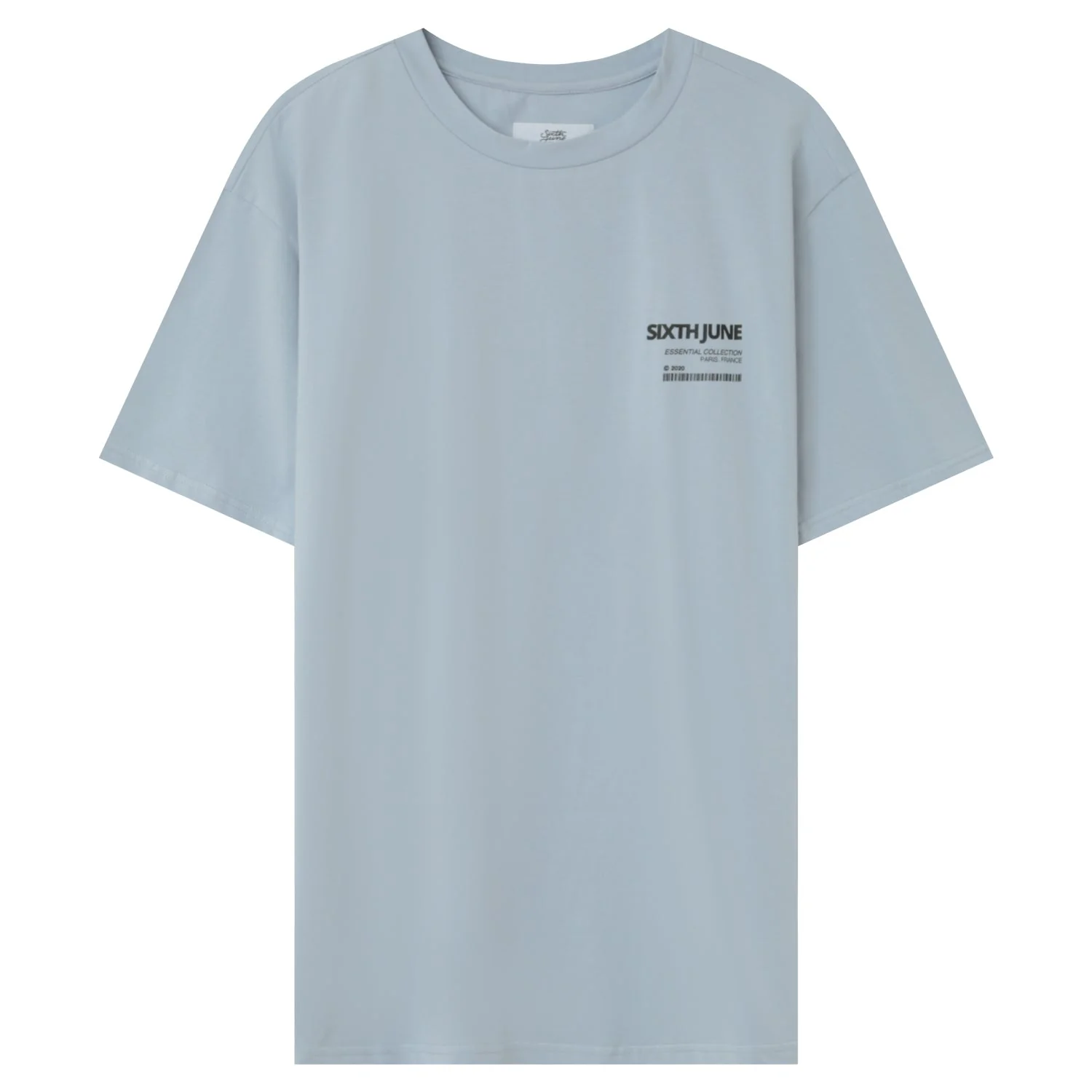 T-shirt barcode Bleu - Image 5