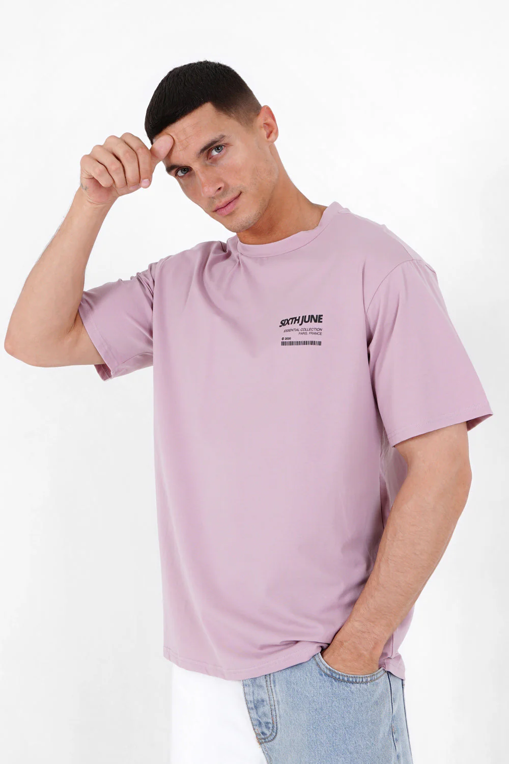 T-shirt barcode Rose - Image 4