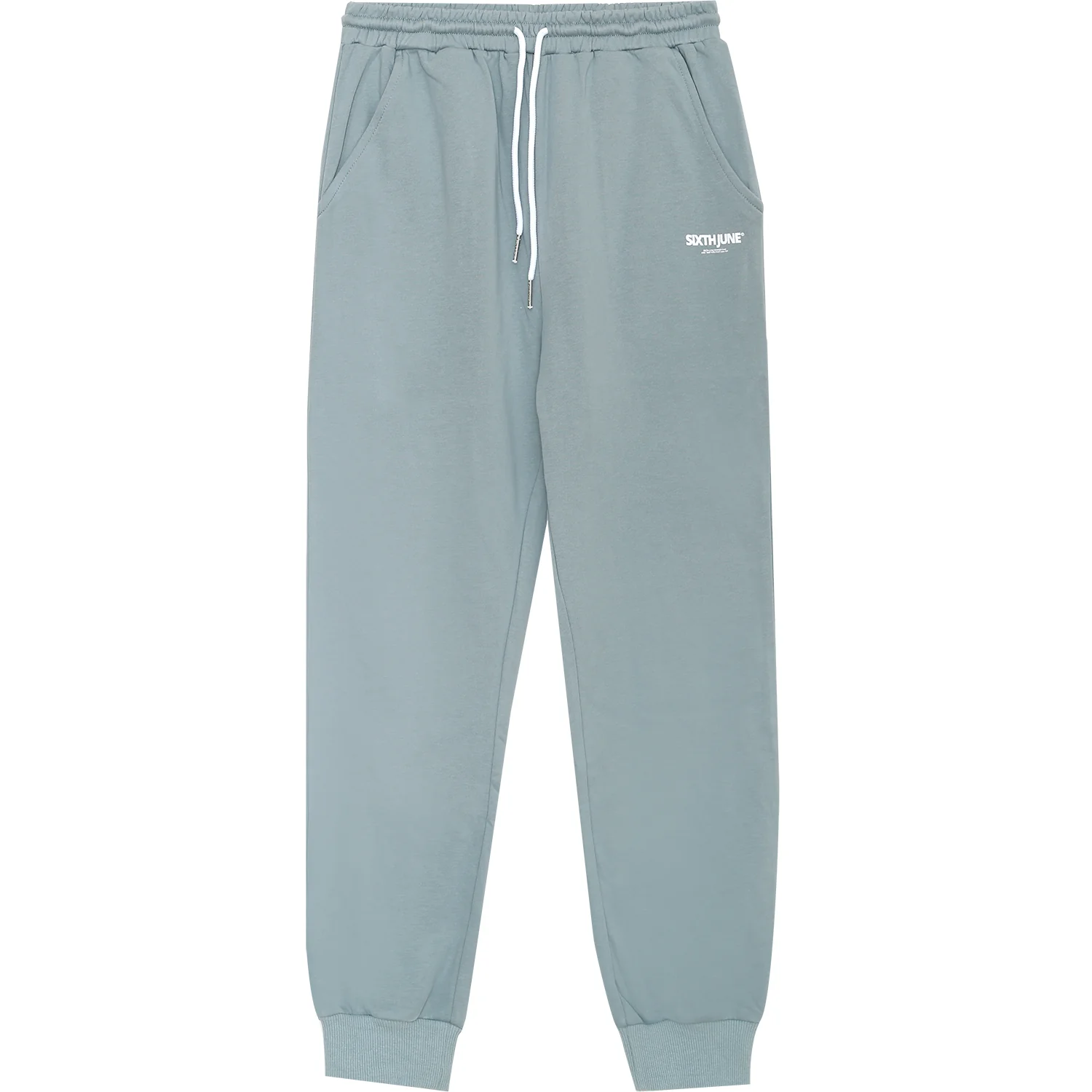 Jogging molletonné logo Vert