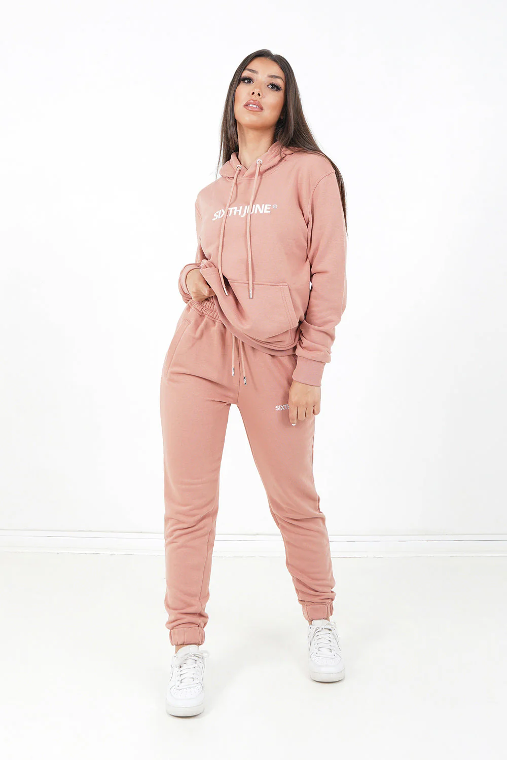 Jogging soft logo brodé Rose - Image 6