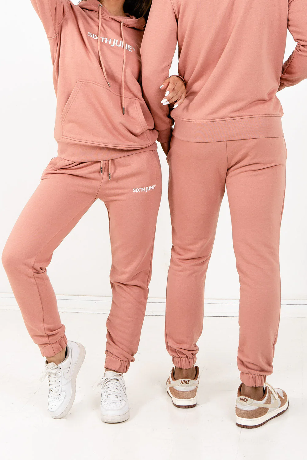 Jogging soft logo brodé Rose - Image 7