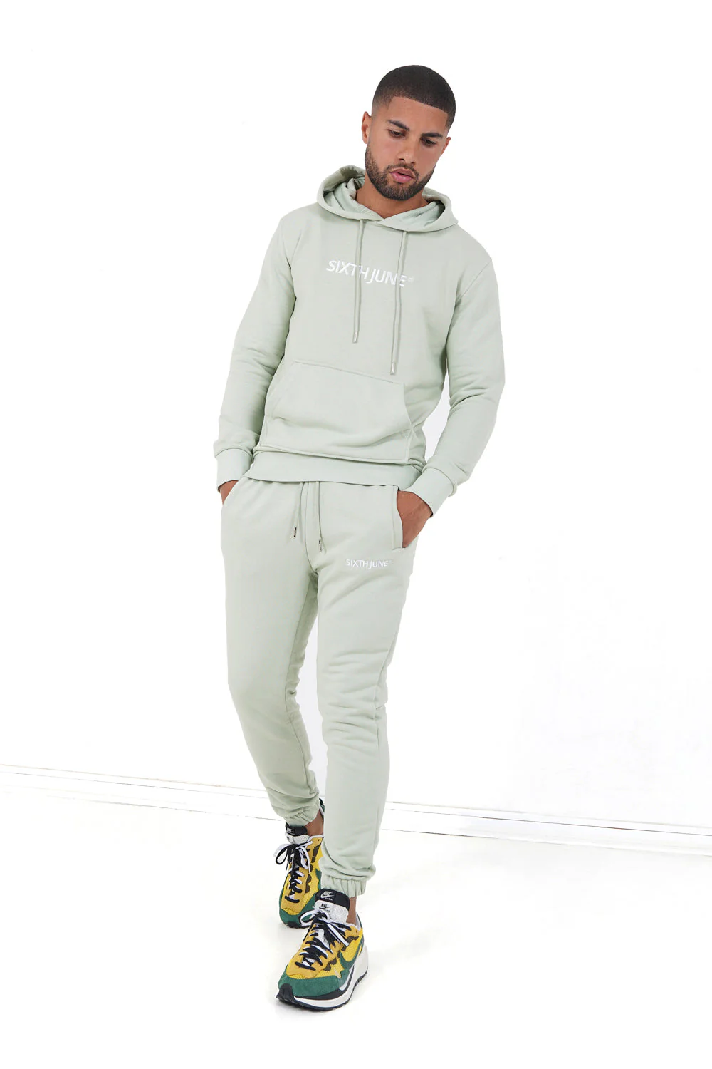 Jogging soft logo brodé Vert - Image 2