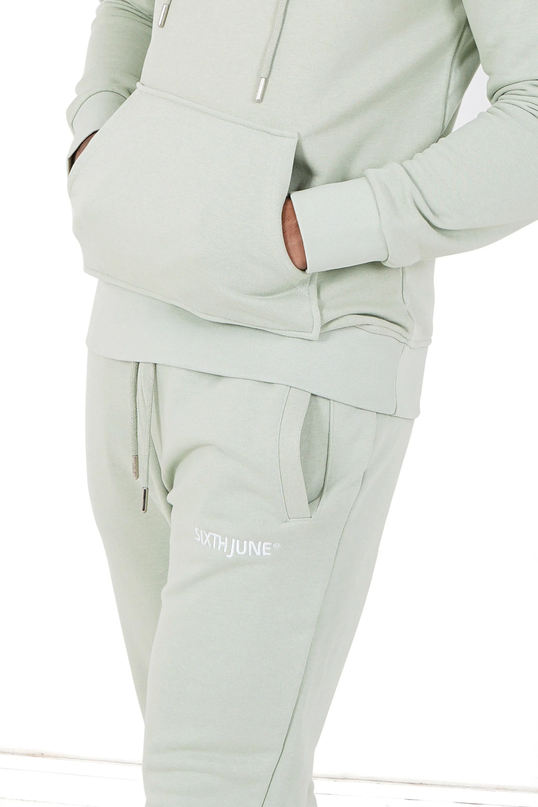 Jogging soft logo brodé Vert - Image 3