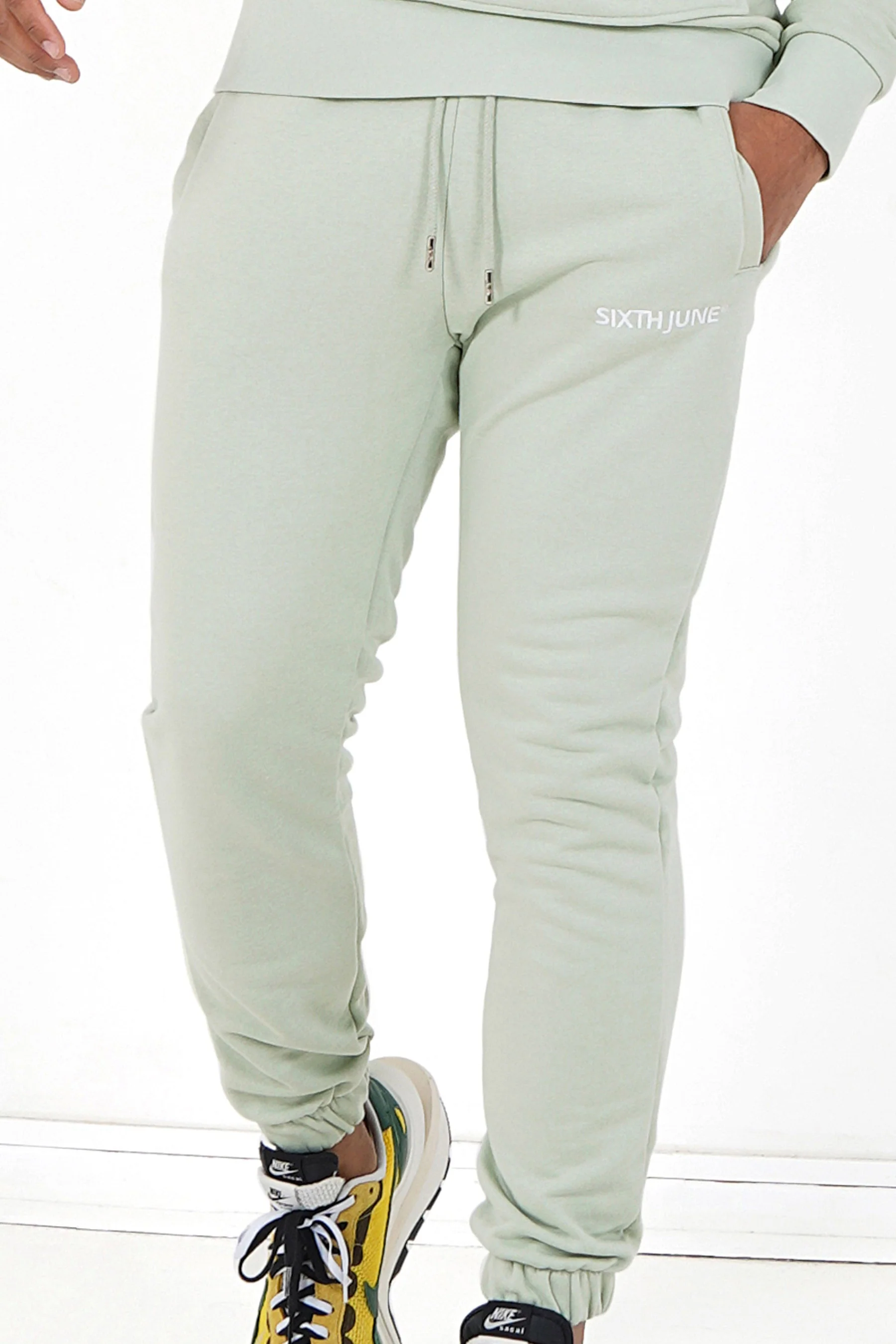 Jogging soft logo brodé Vert - Image 4