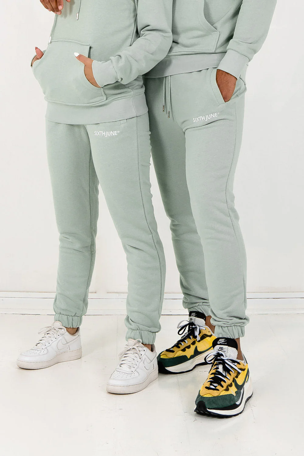 Jogging soft logo brodé Vert - Image 7