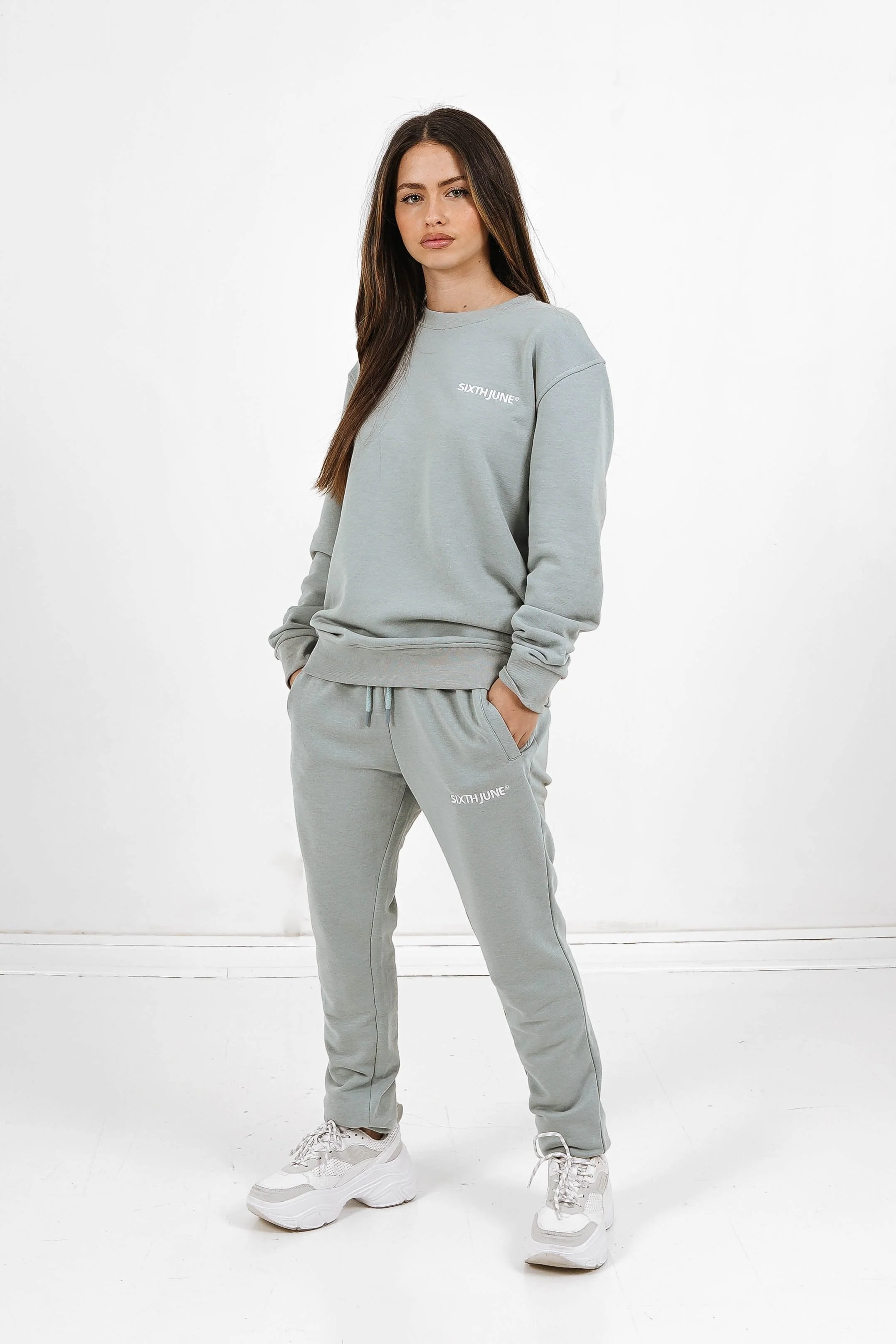Jogging soft logo brodé Bleu - Image 6