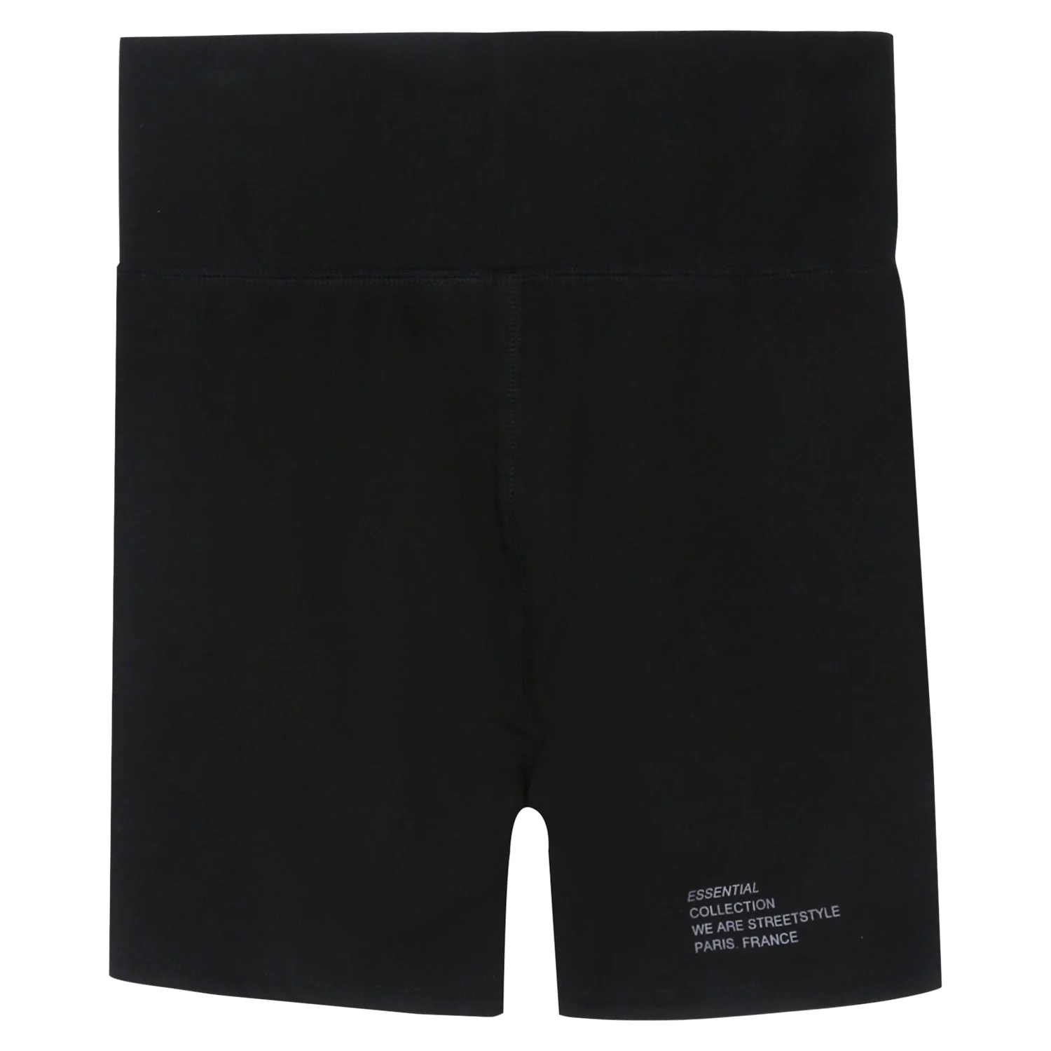 Cycliste court logo Noir - Image 7