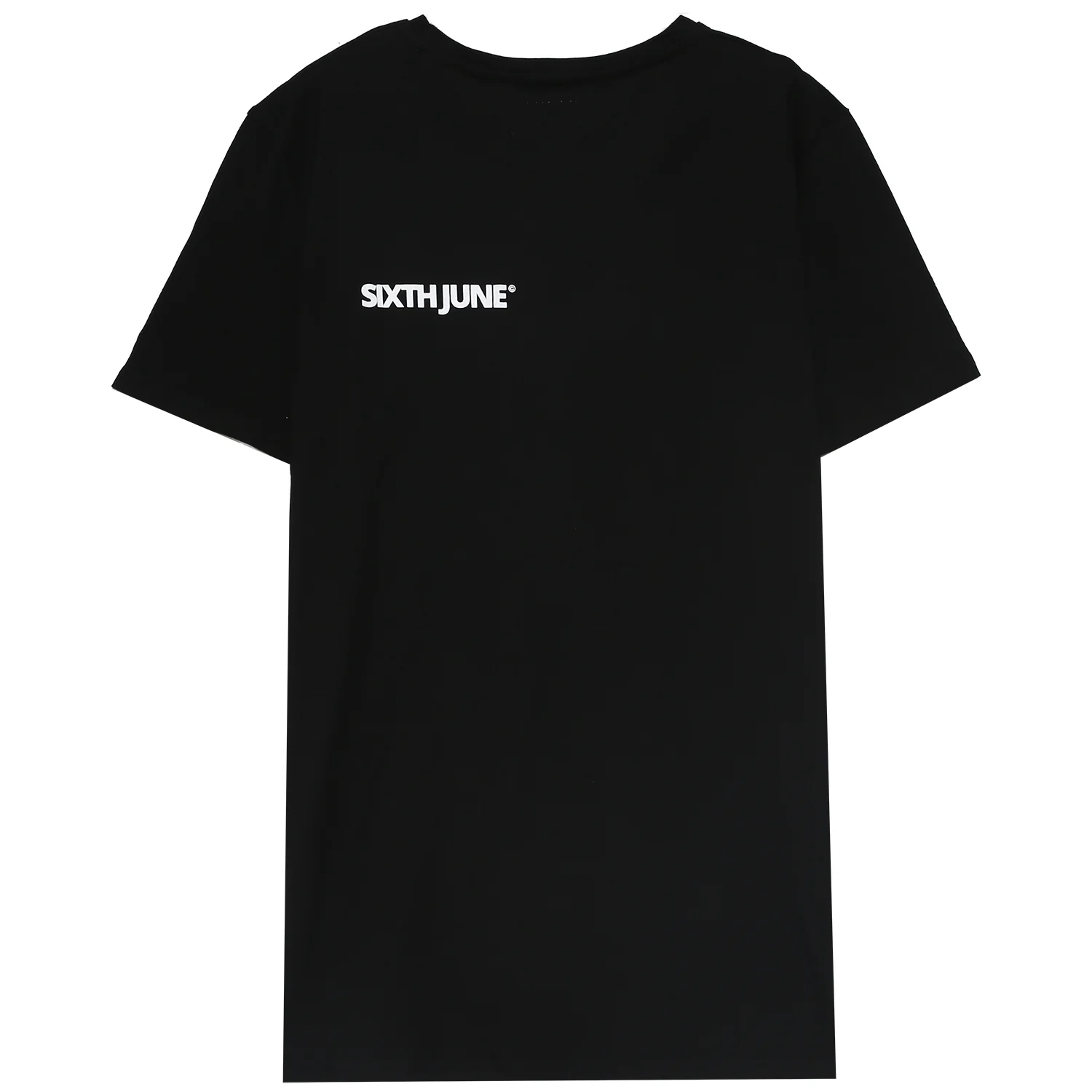 T-shirt logo avant arrière noir - Image 7