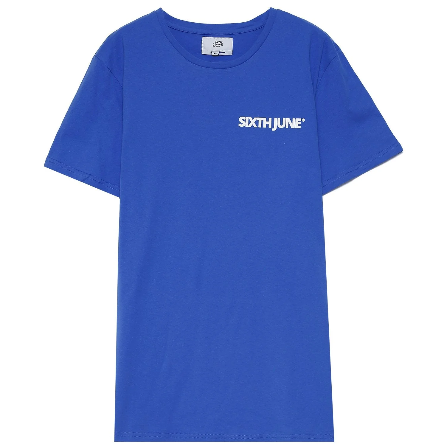 T-shirt logo avant arrière Bleu - Image 6