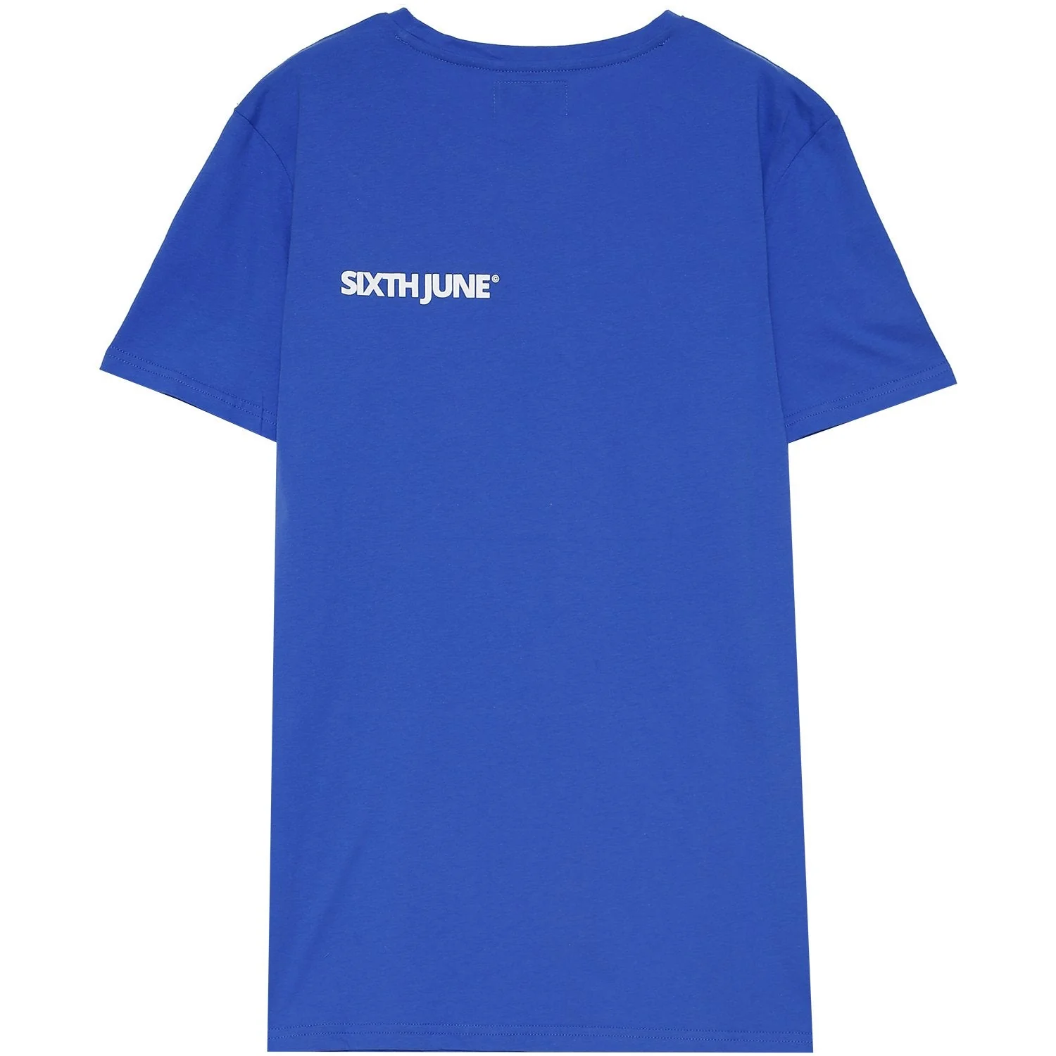 T-shirt logo avant arrière Bleu - Image 7