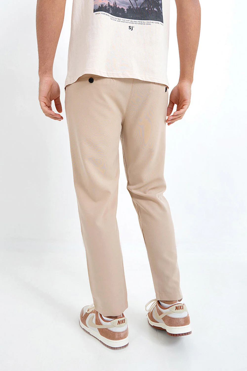 Pantalon pince Beige - Image 5