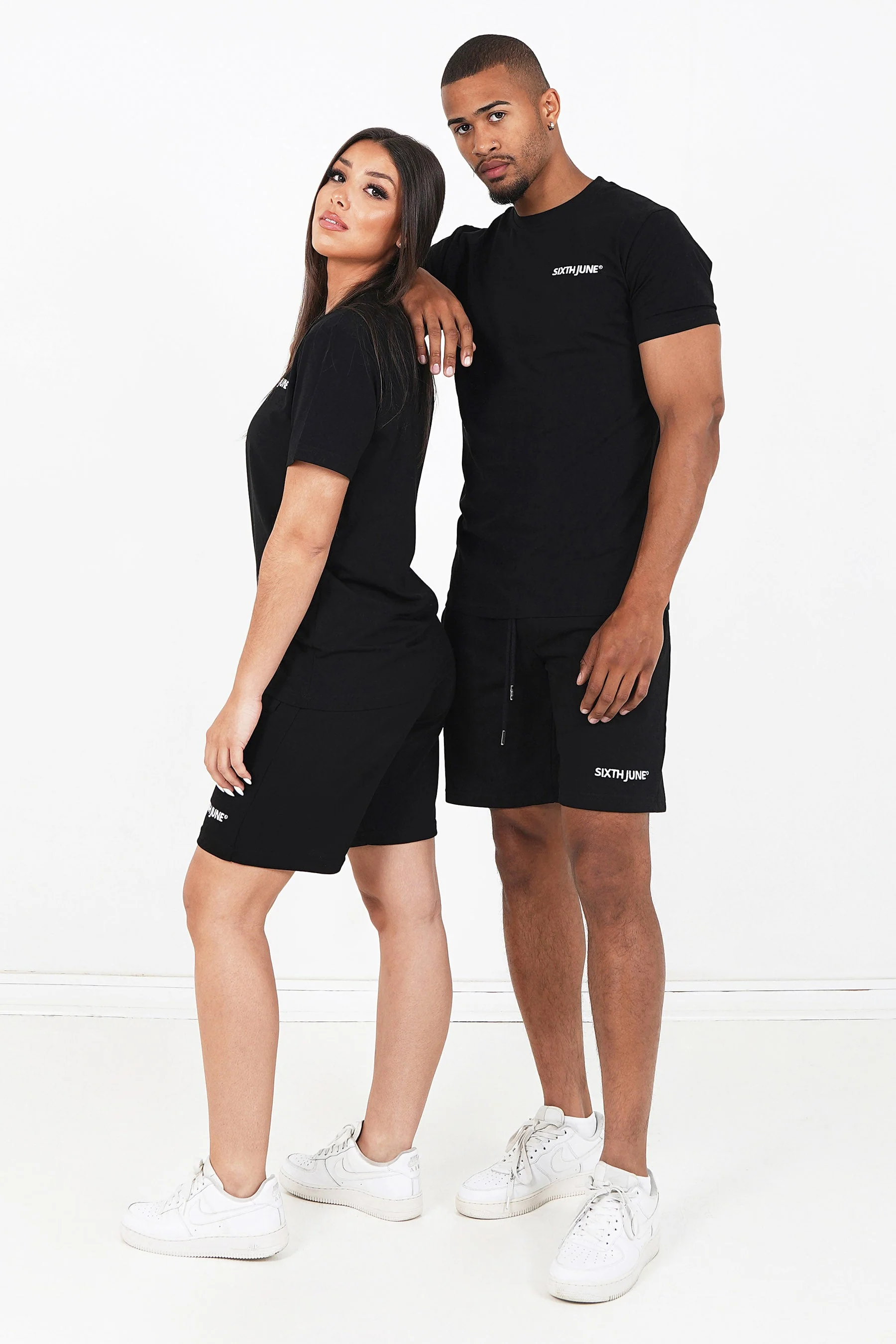 Short soft logo brodé Noir - Image 6