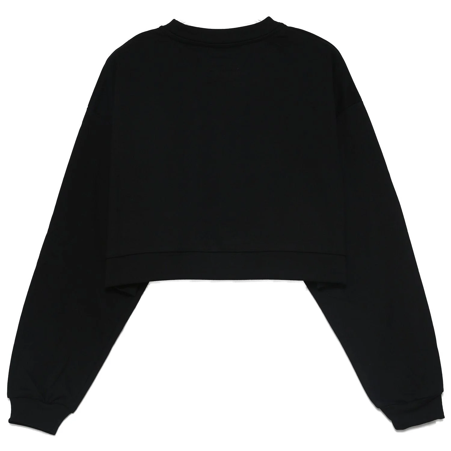 Sweatshirt court logo imprimé noir - Image 6