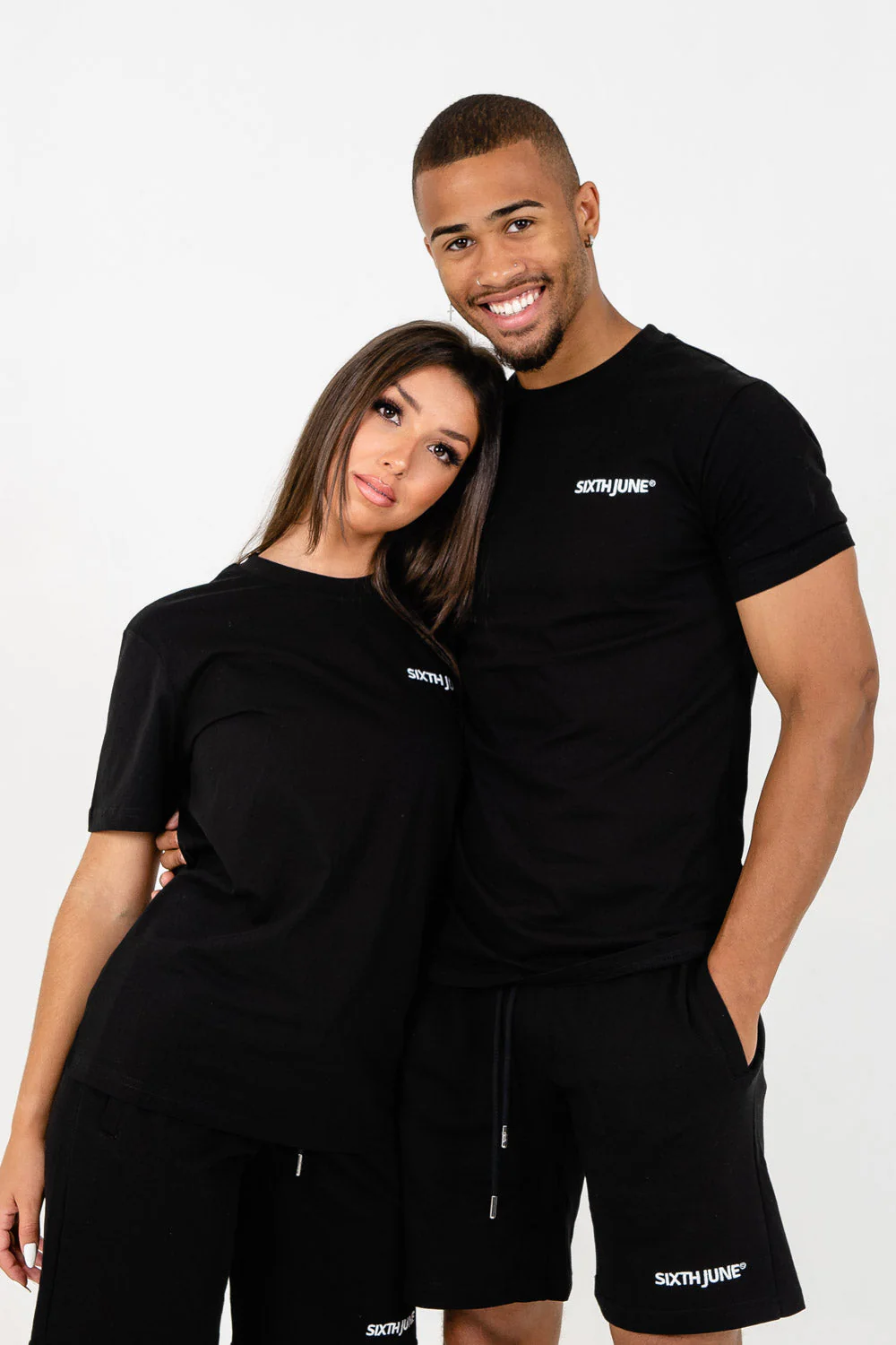 T-shirt soft logo brodé Noir - Image 7