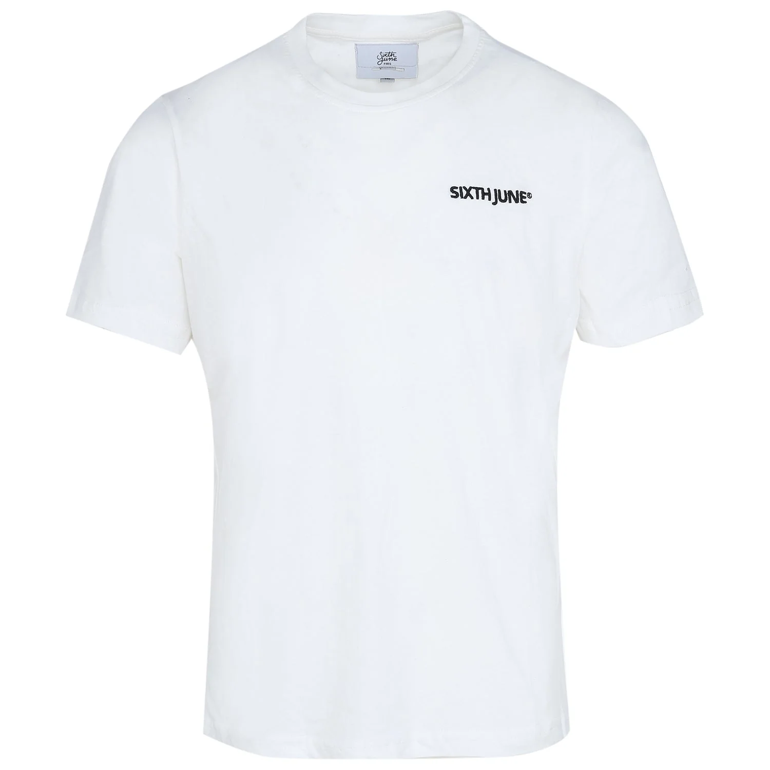 T-shirt soft logo brodé Blanc - Image 8
