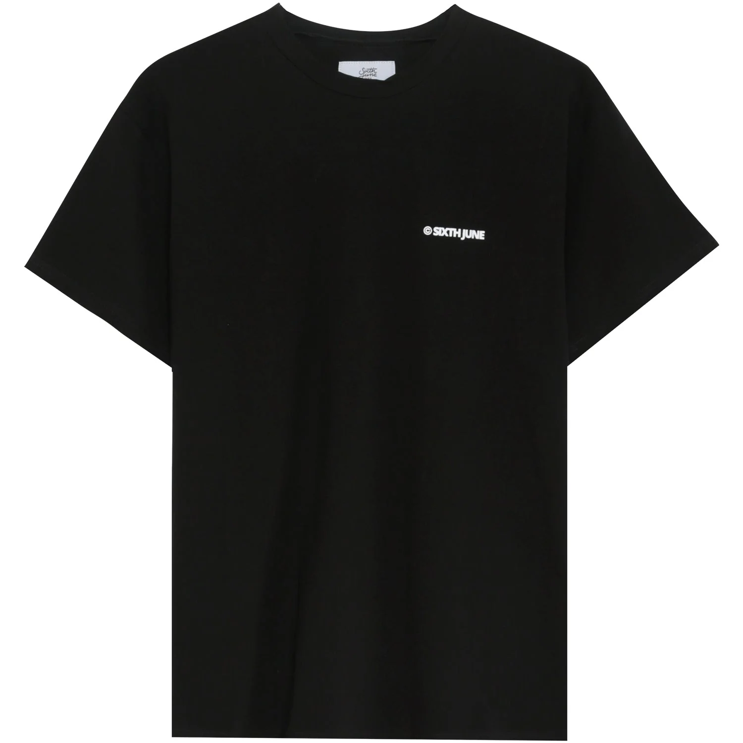 T-shirt double logo Noir - Image 2