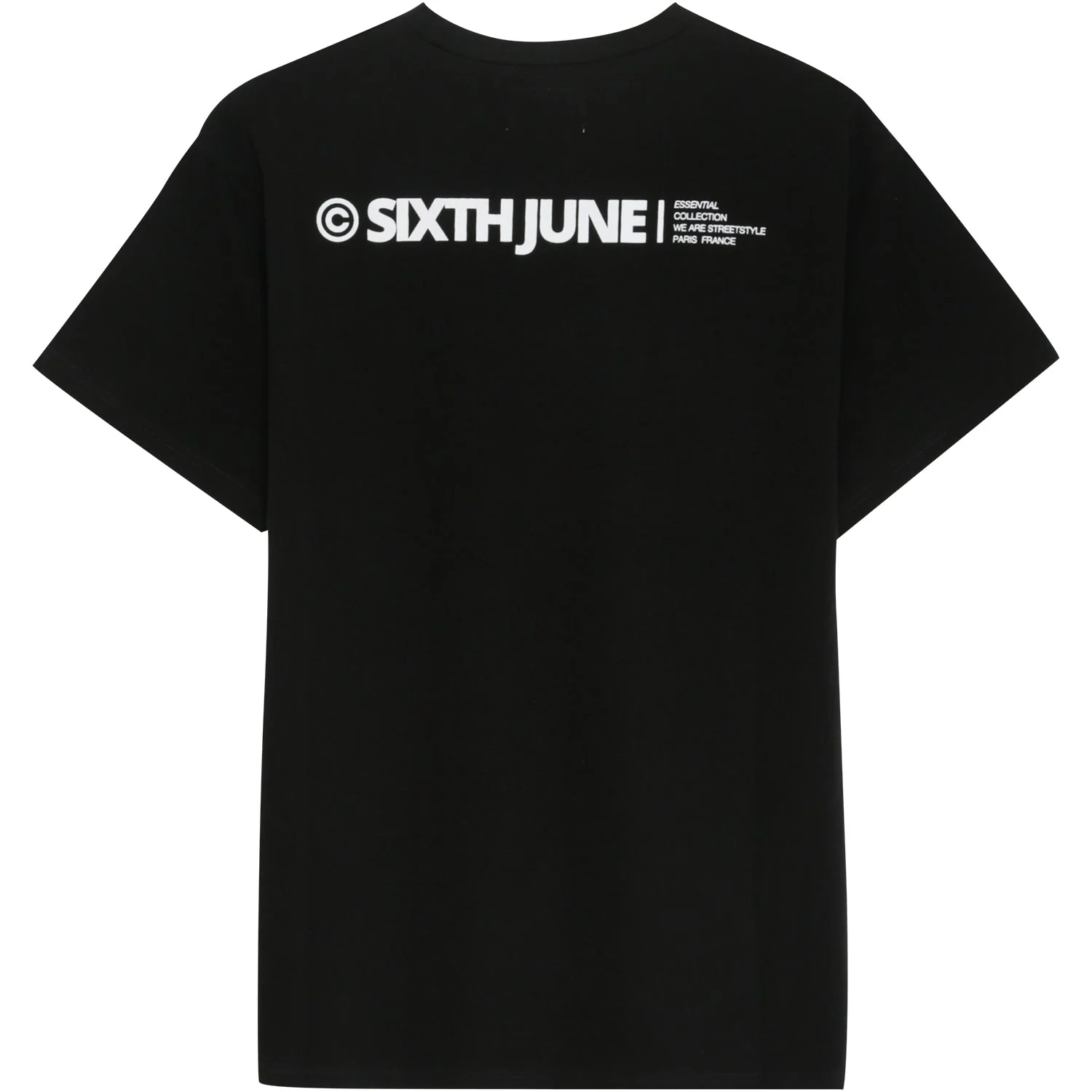 T-shirt double logo Noir - Image 7