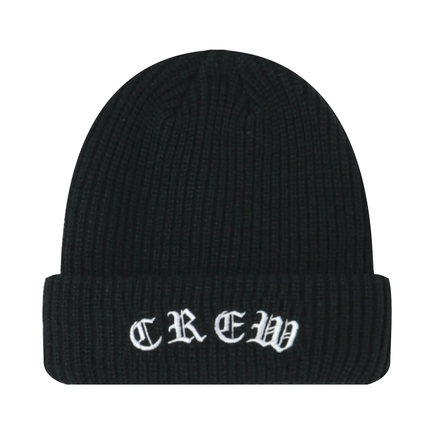 Bonnet brodé Crew Noir