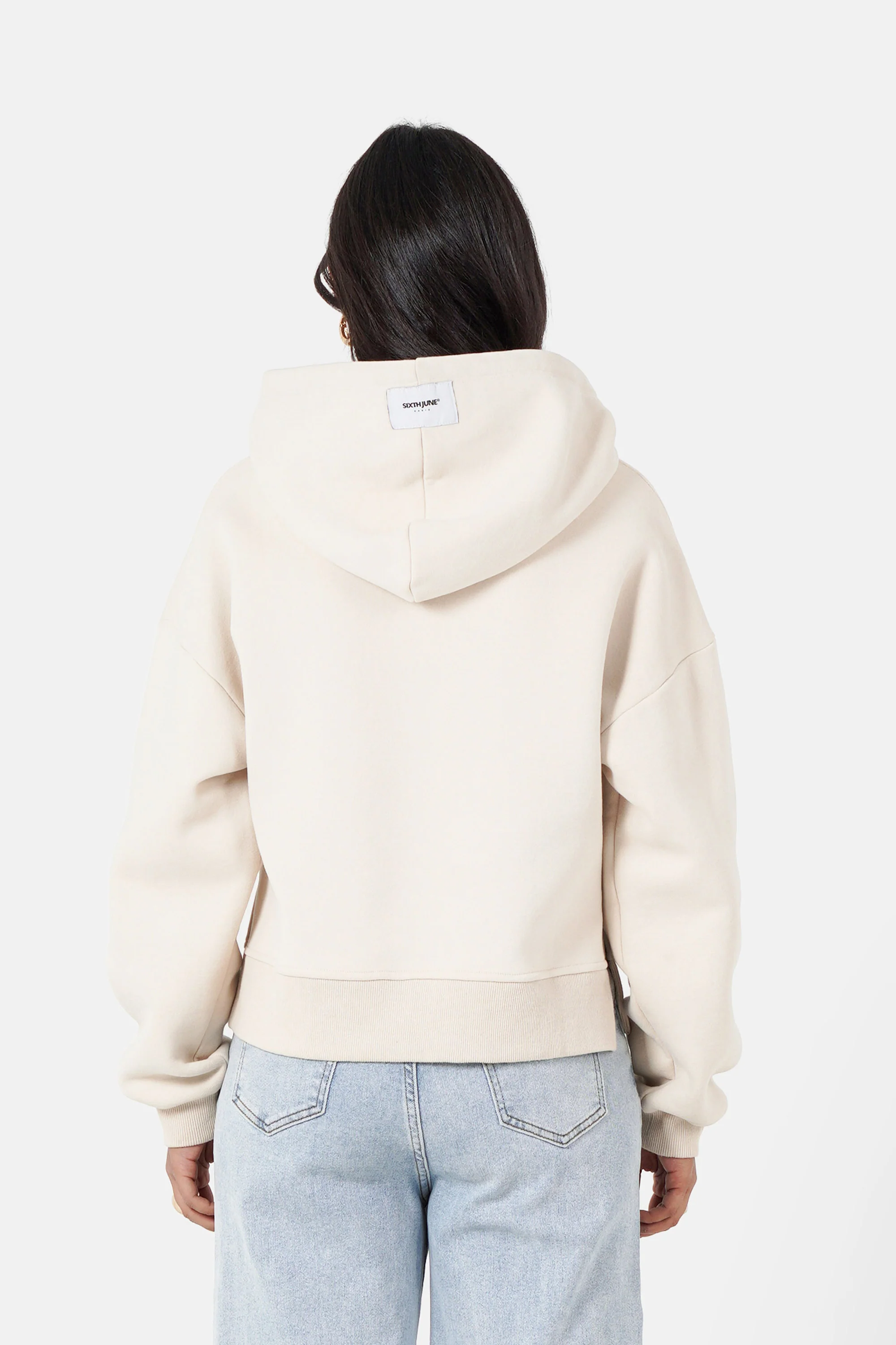 EMBROIDERY printed logo hoodie - Image 5