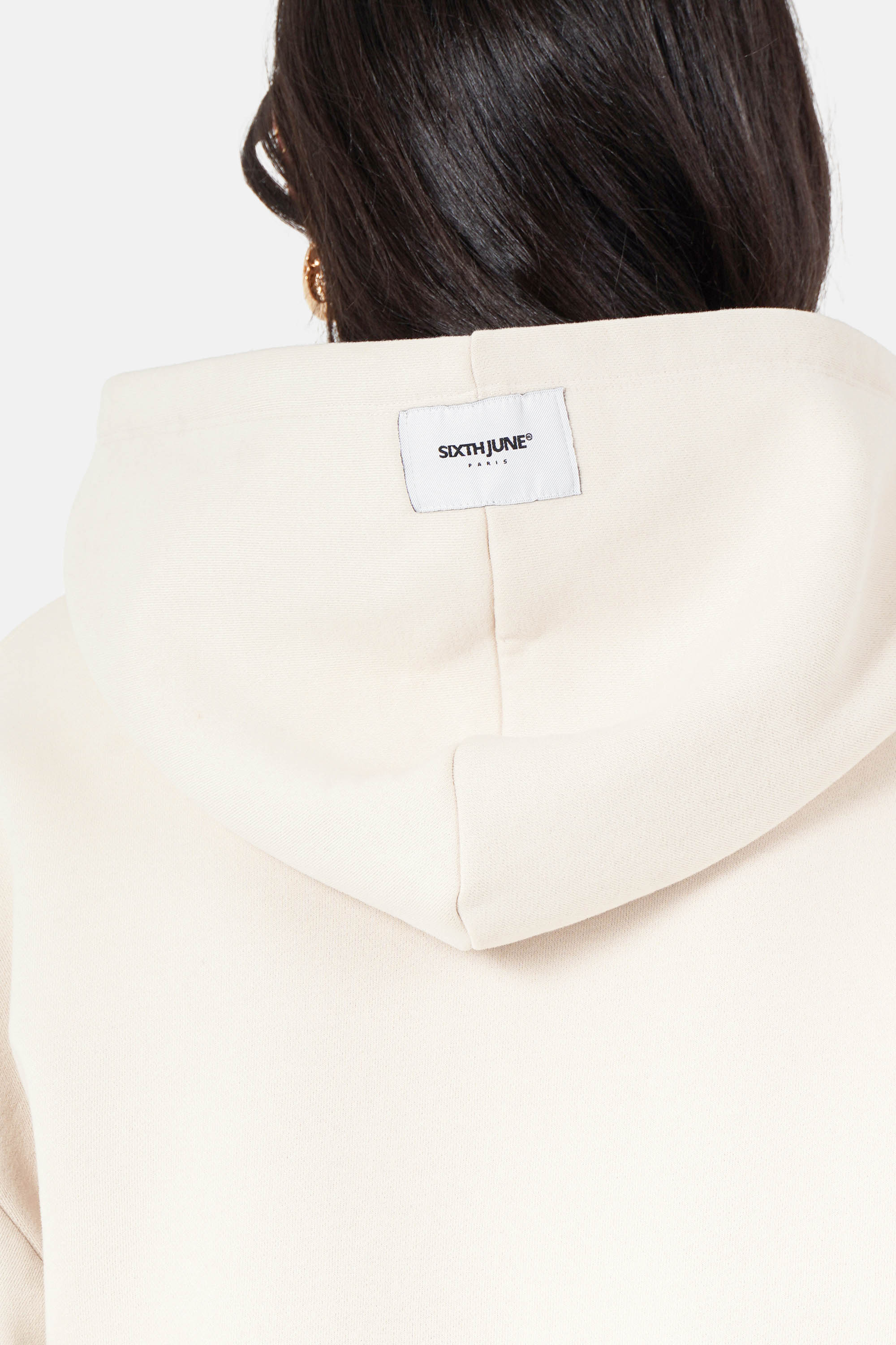 EMBROIDERY printed logo hoodie - Image 6