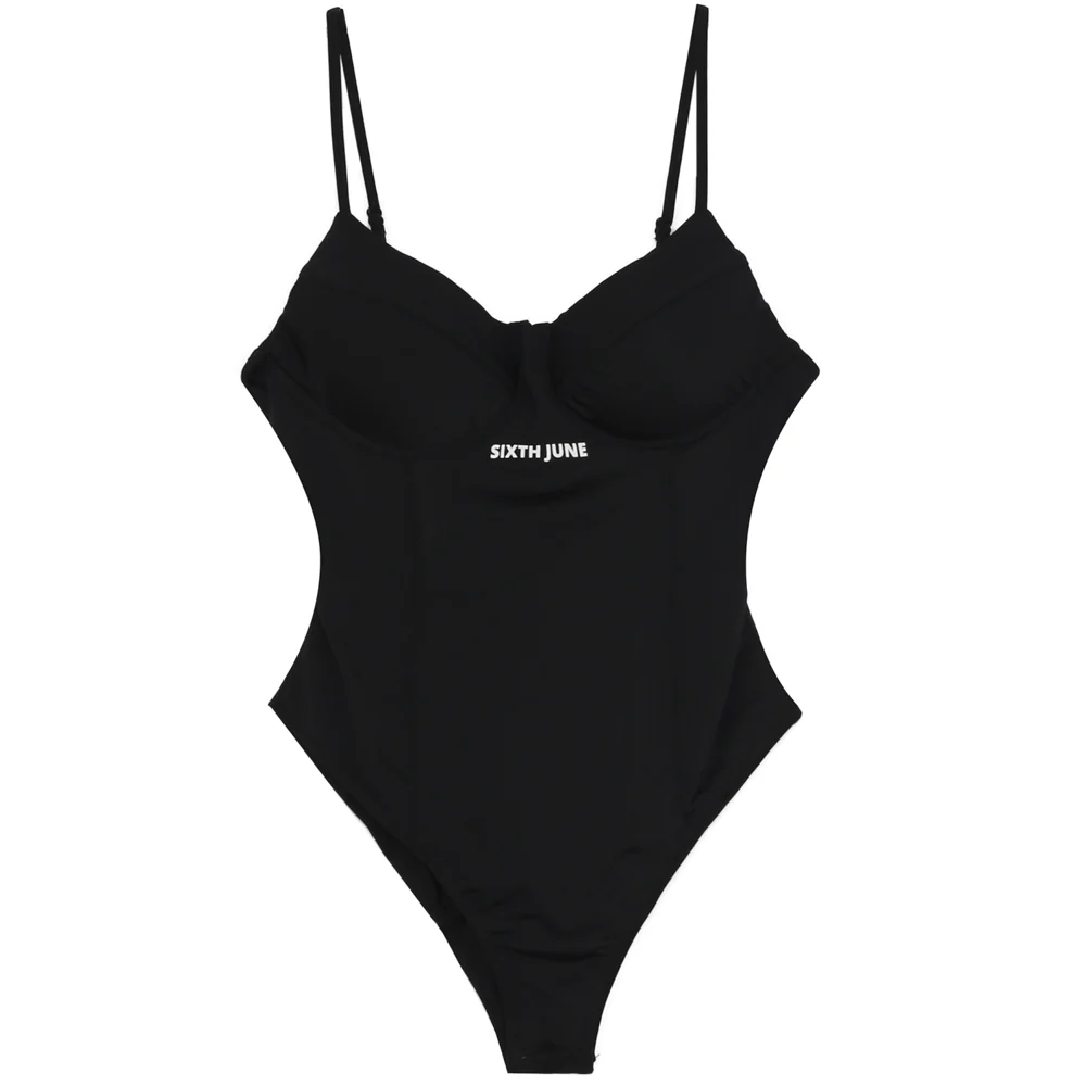 Body corset logo noir