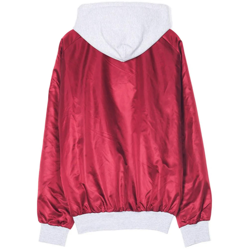 Bomber revers capuche rouge - Image 6