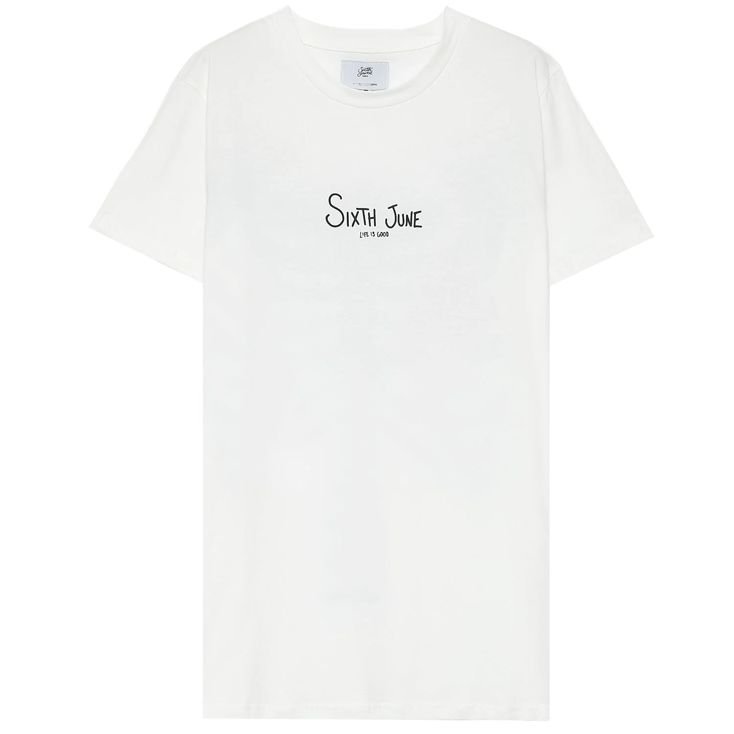 T-shirt squelette arrière Blanc - Image 5