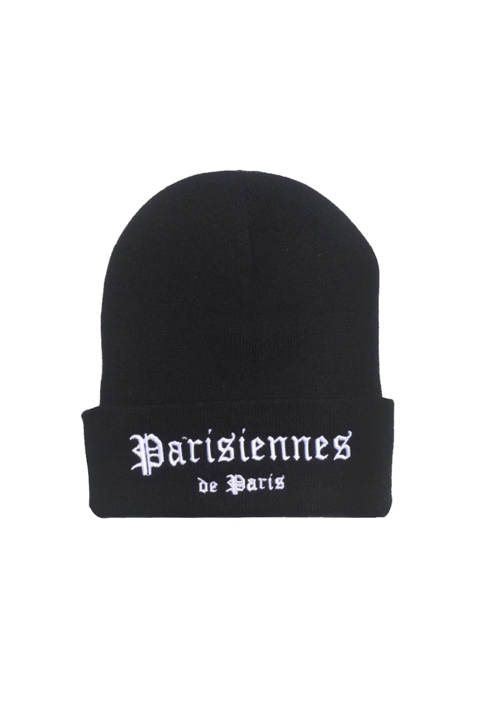 Bonnet Parisiennes de Paris Femme noir W2333FAC