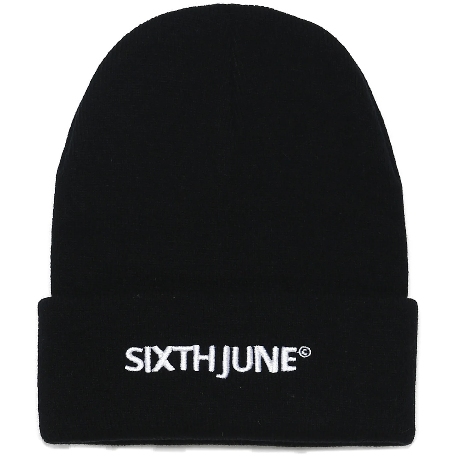 Bonnet mixte logo brodé noir