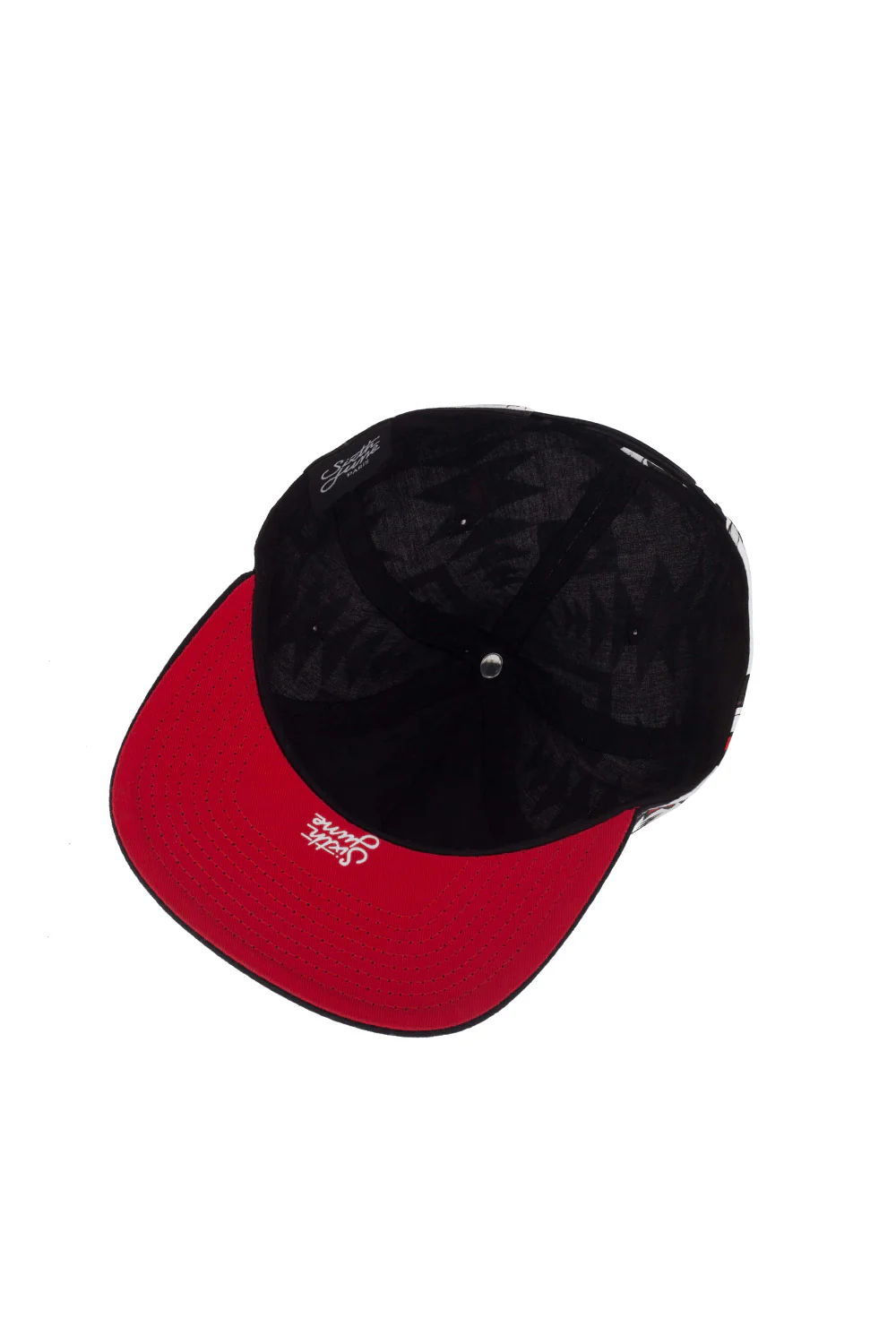 Casquette aztèque motif blanc - Image 3