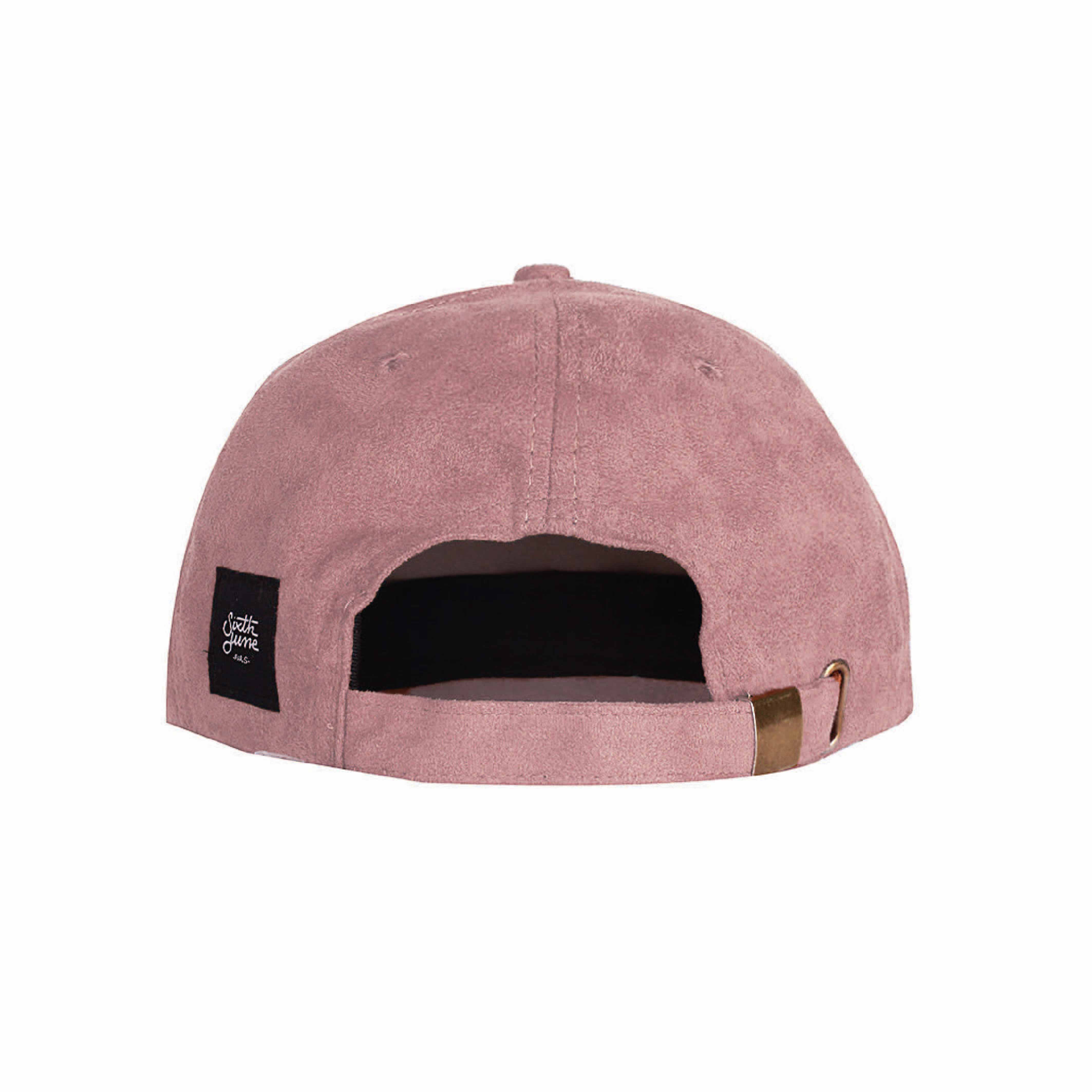 Casquette suedine rose - Image 2