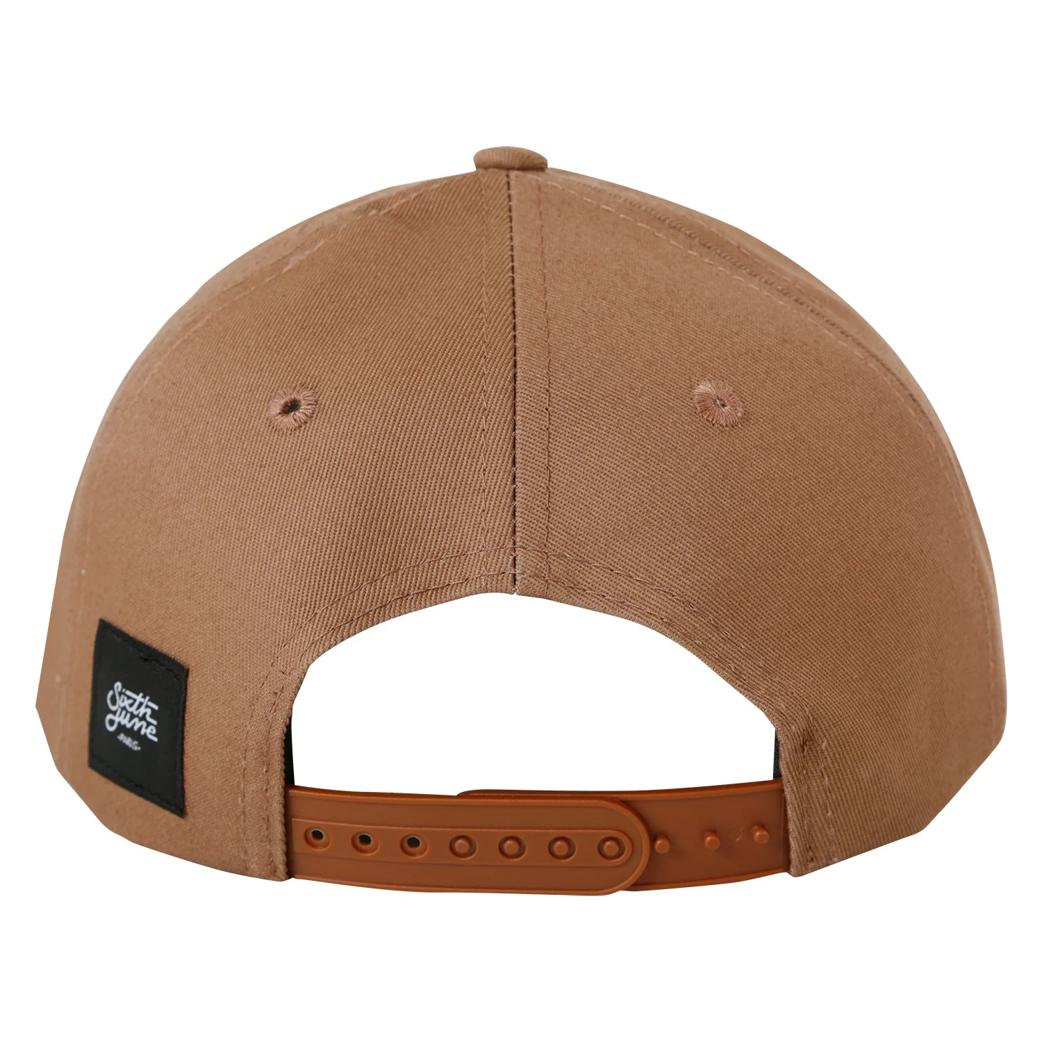 Casquette logo broderie mixte Marron - Image 8