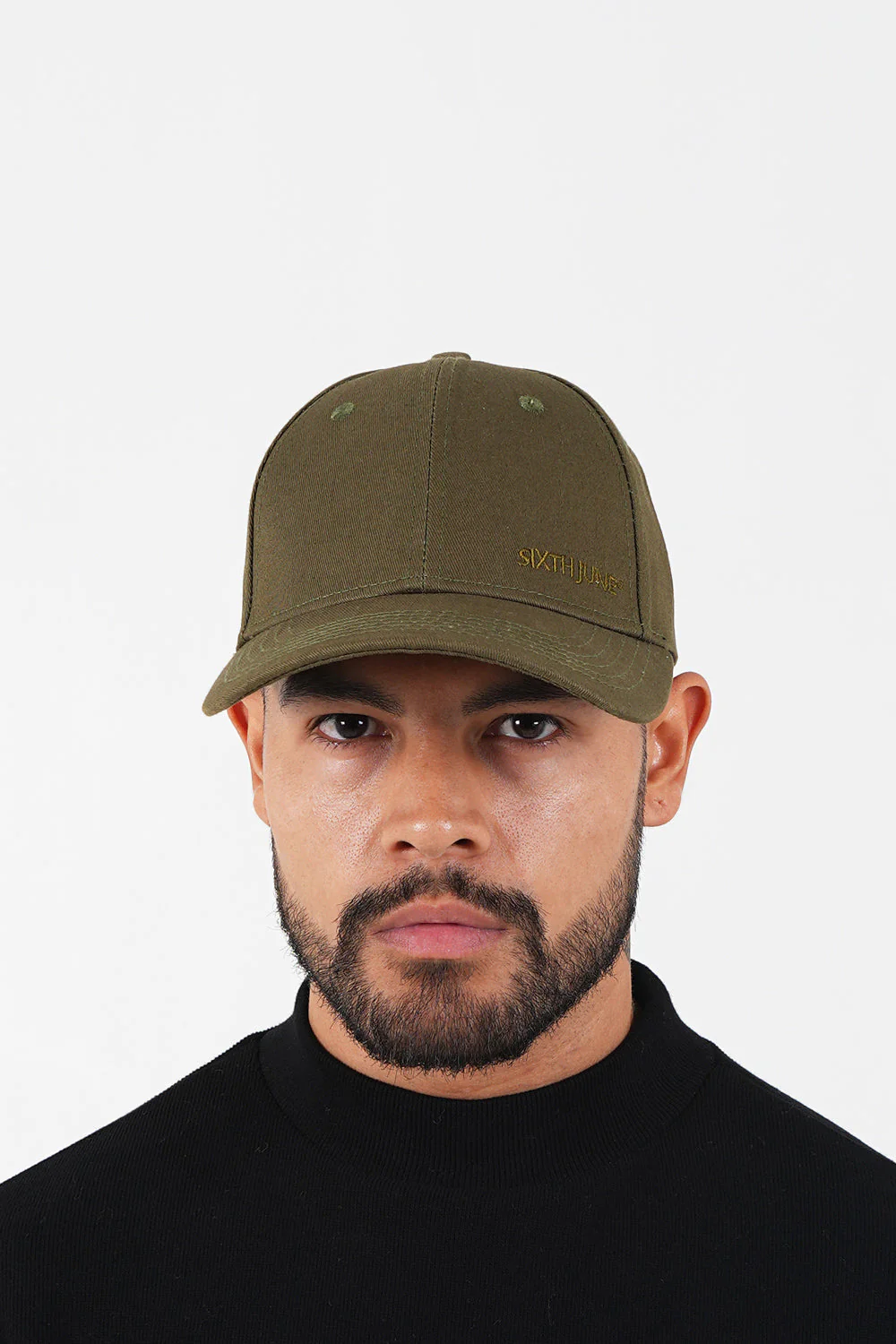 Casquette logo broderie mixte Vert kaki - Image 2