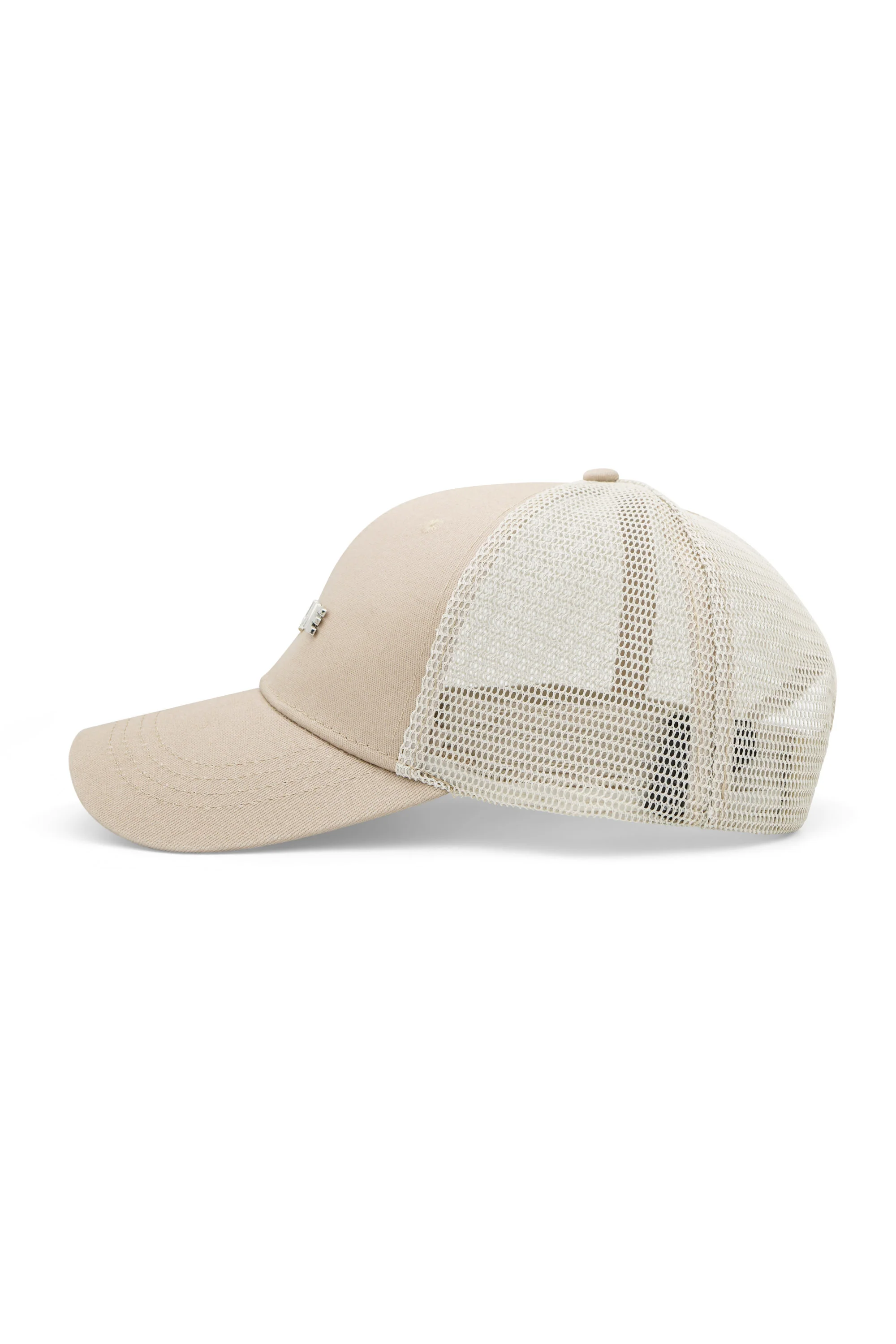 Casquette logo métallique nylon Beige - Image 8