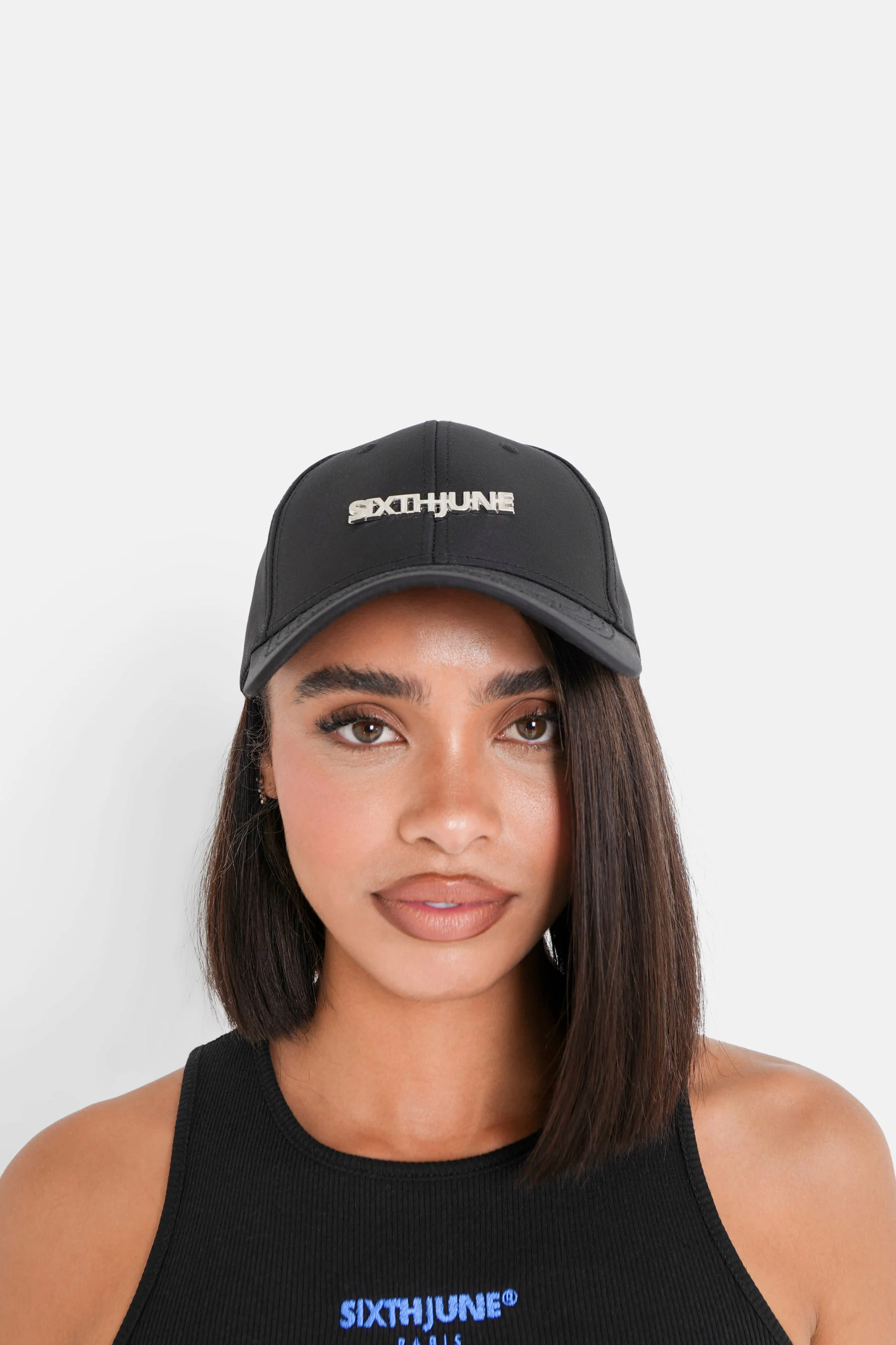 Casquette logo métallique Noir - Image 4