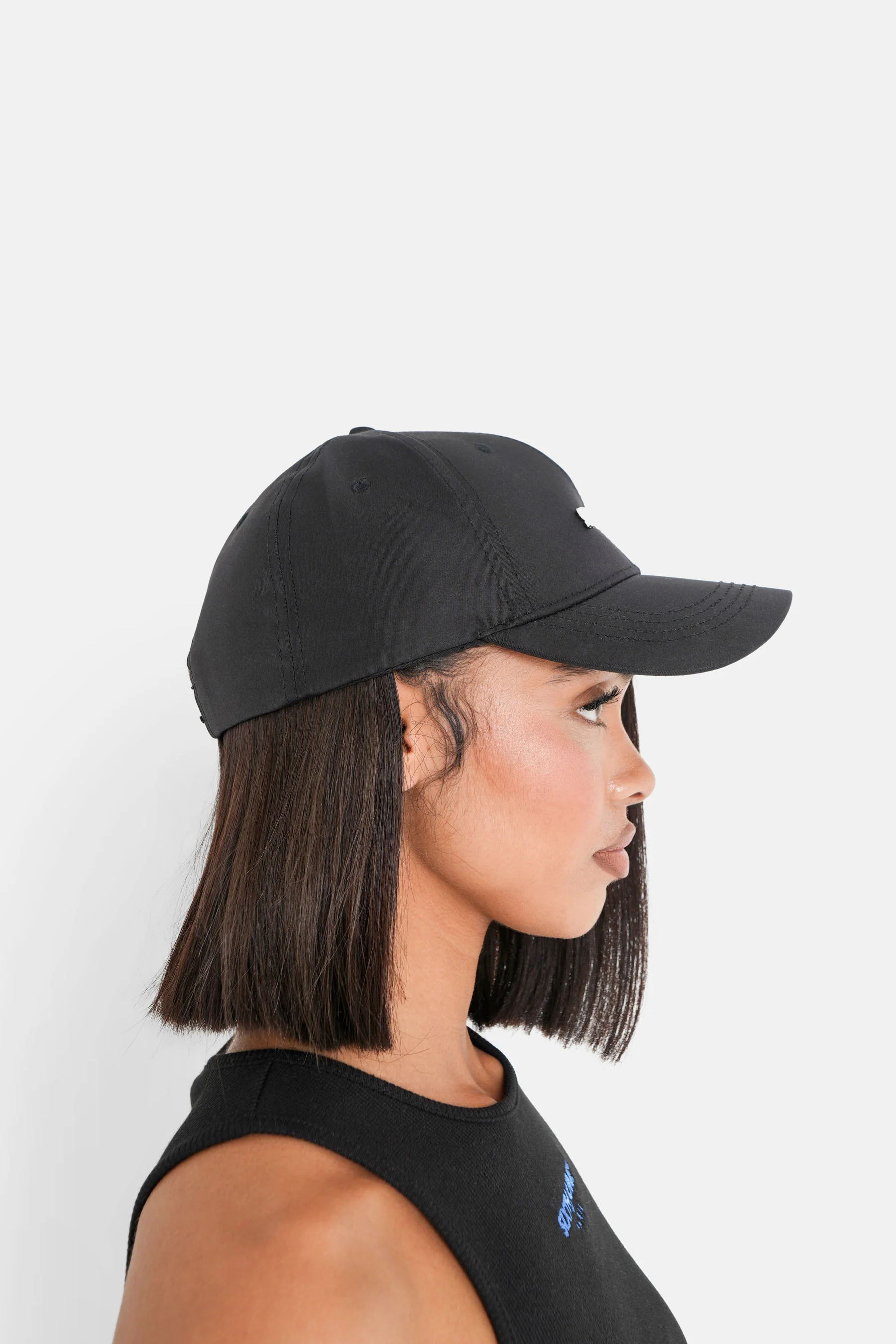 Casquette logo métallique Noir - Image 5